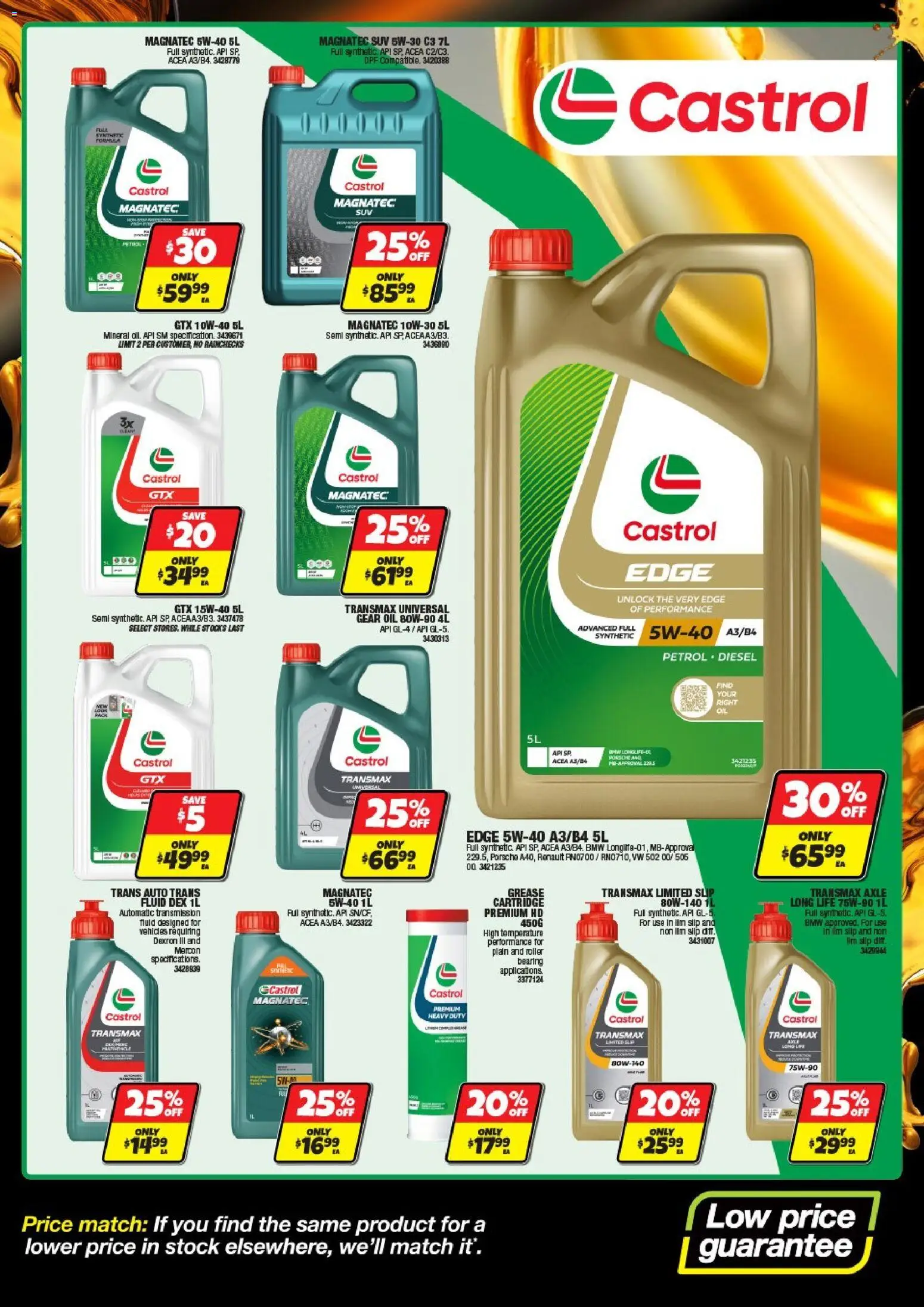 Autobarn catalogue - valid from 12/08/2026 | Page: 3 | Products: Oil, Slip