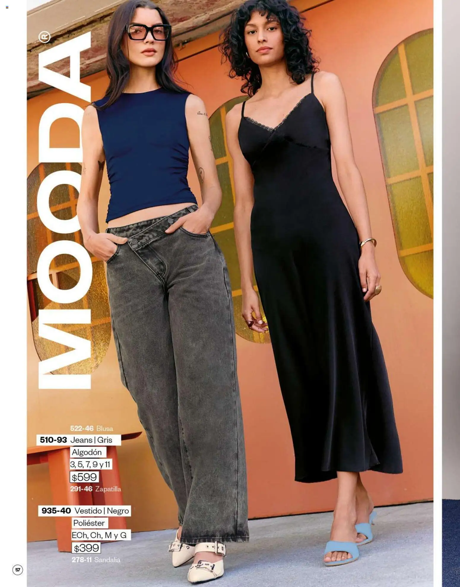 Nuevas ofertas de Cklass válidas en toda la República Mexicana desde el 05.03.2026. ¡Encuentra las mejores ofertas en Cklass catálogo Verano Mooda! | Página: 58 | Productos: Blusa, Algodón, Vestido