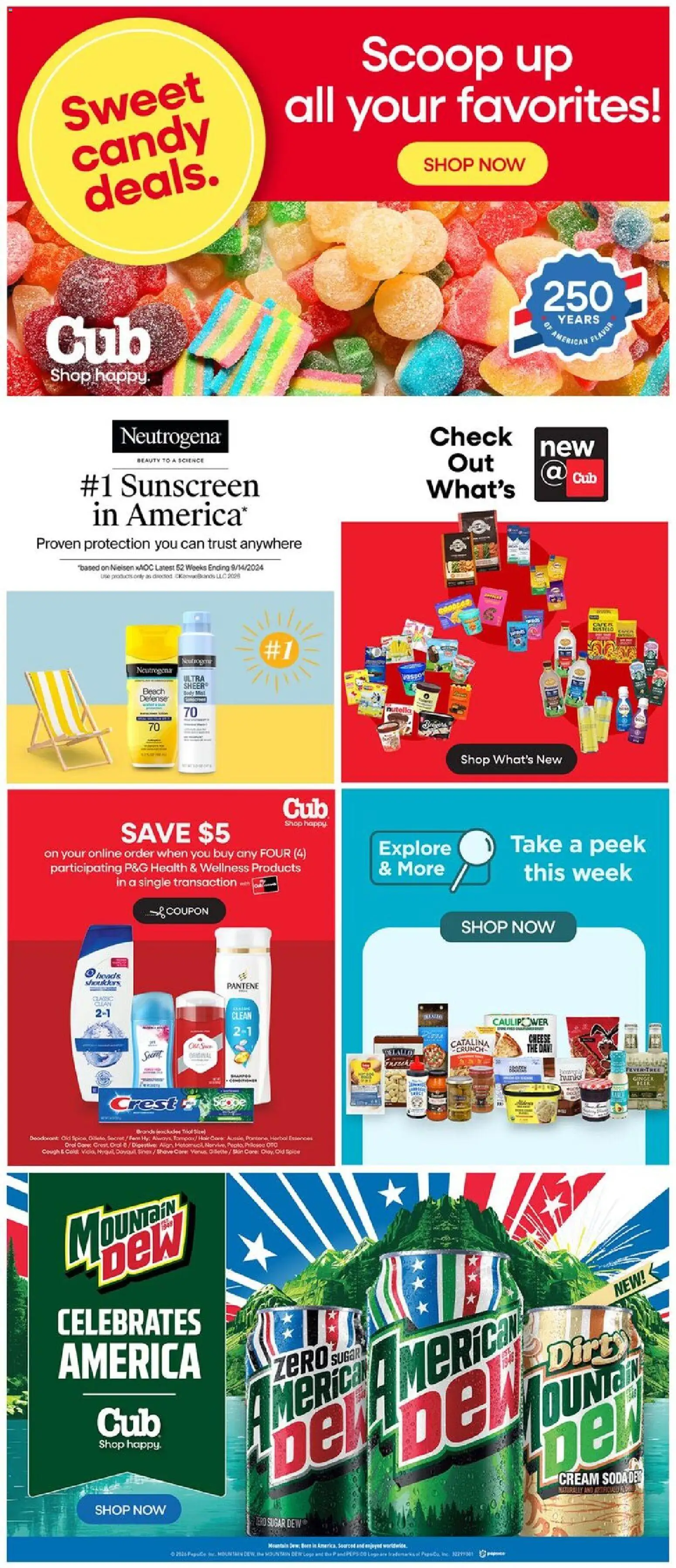 Cub Foods Weekly Savings - MN - valid from 24.05.2026 | Page: 8 | Products: Ginger, Cheese, Cream, Sugar