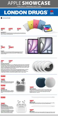 Preview of London Drugs - Apple Showcase from shop London Drugs valid from 12.06.2026