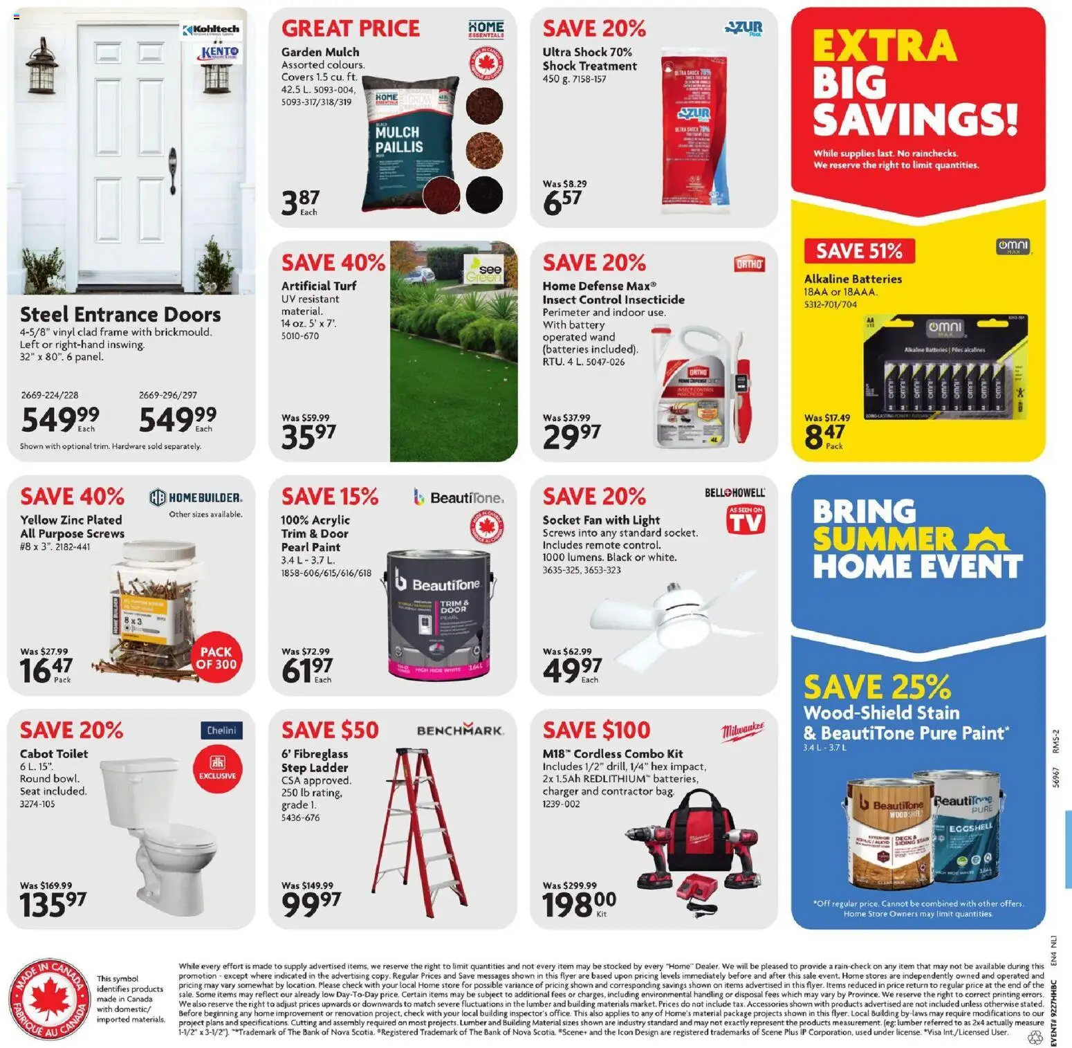 Home Hardware flyer valid from Jul 2, 2026 | Page: 2 | Products: Fan, Socket, Battery