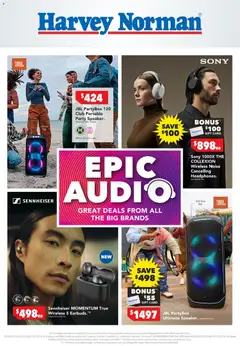 Preview of Harvey Norman Epic Audio - valid from 17/10/2026