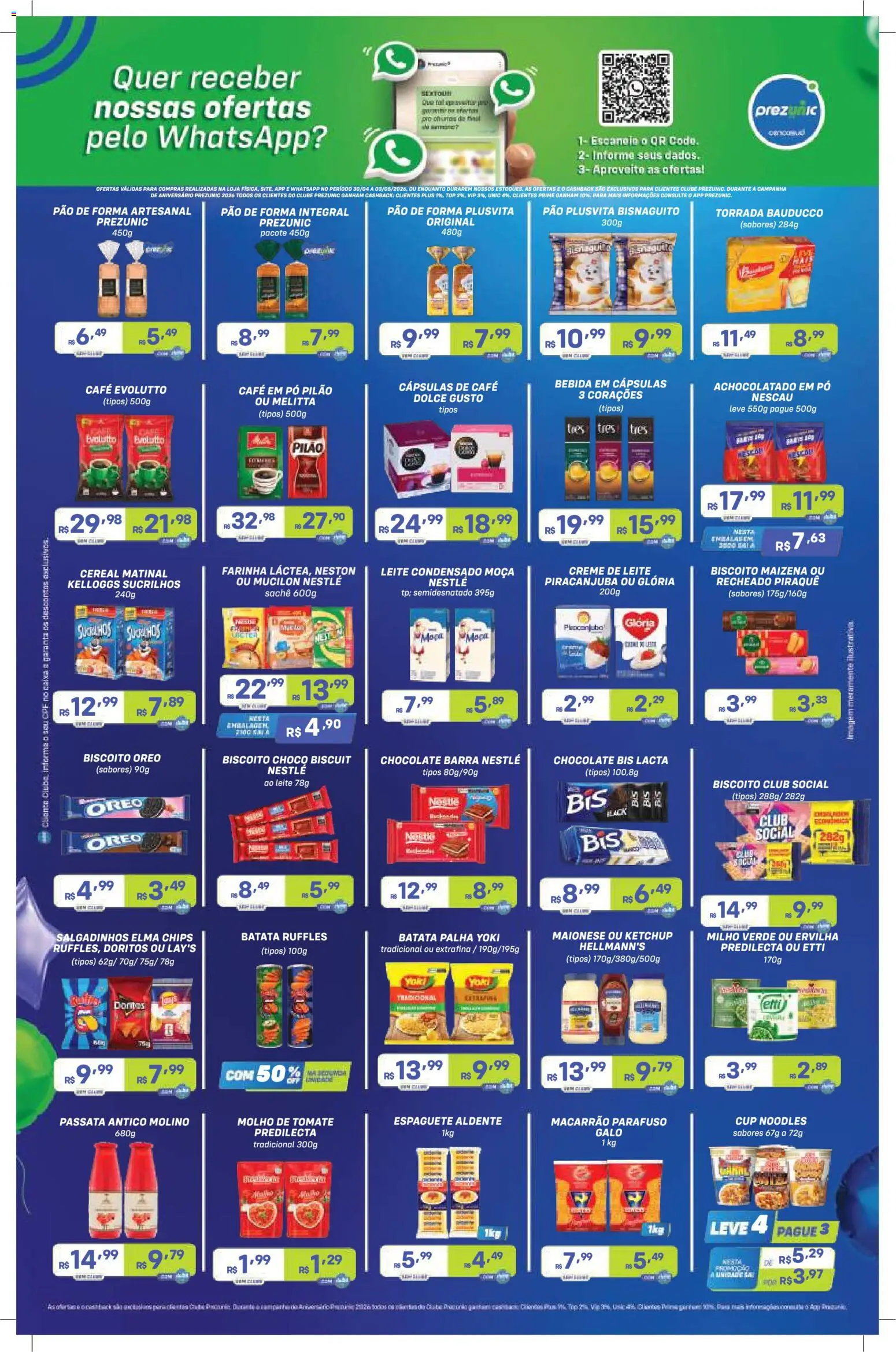 Prezunic ofertas de 30/04/2026 ? Não perca as melhores promoções! | Brasil