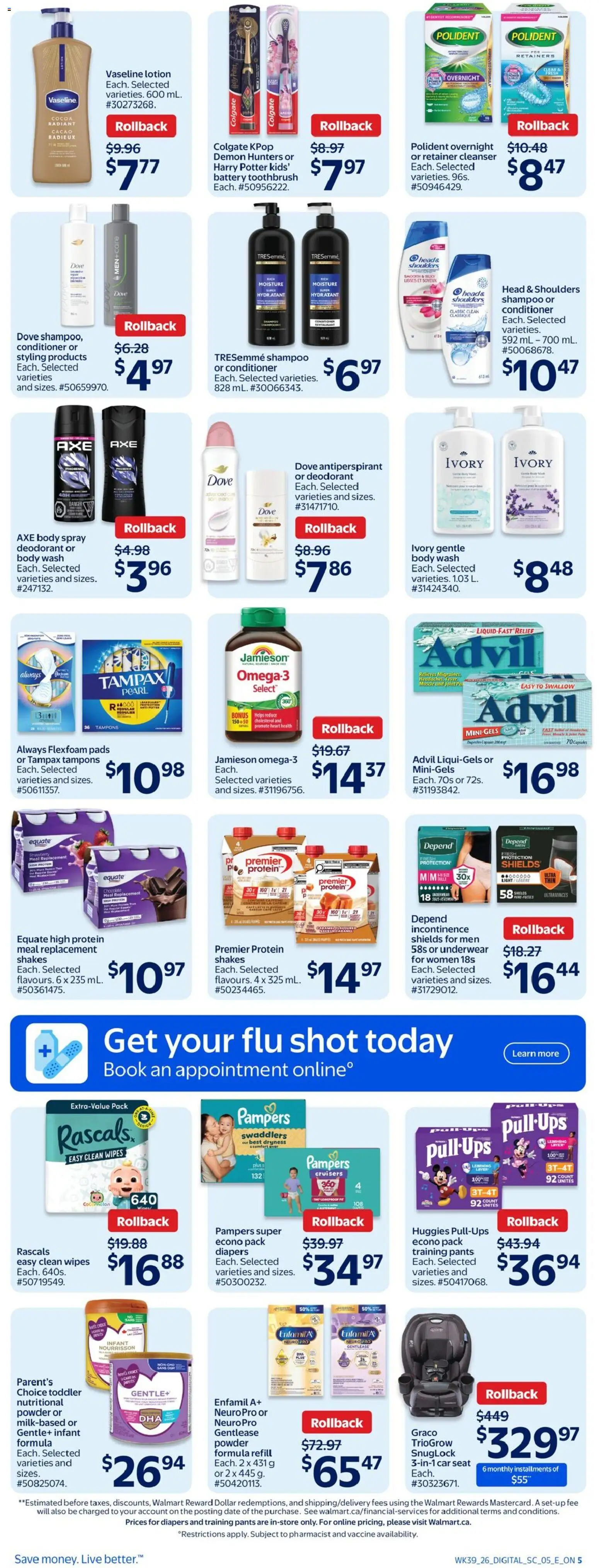 Walmart flyer valid from Oct 22, 2026 | Page: 8