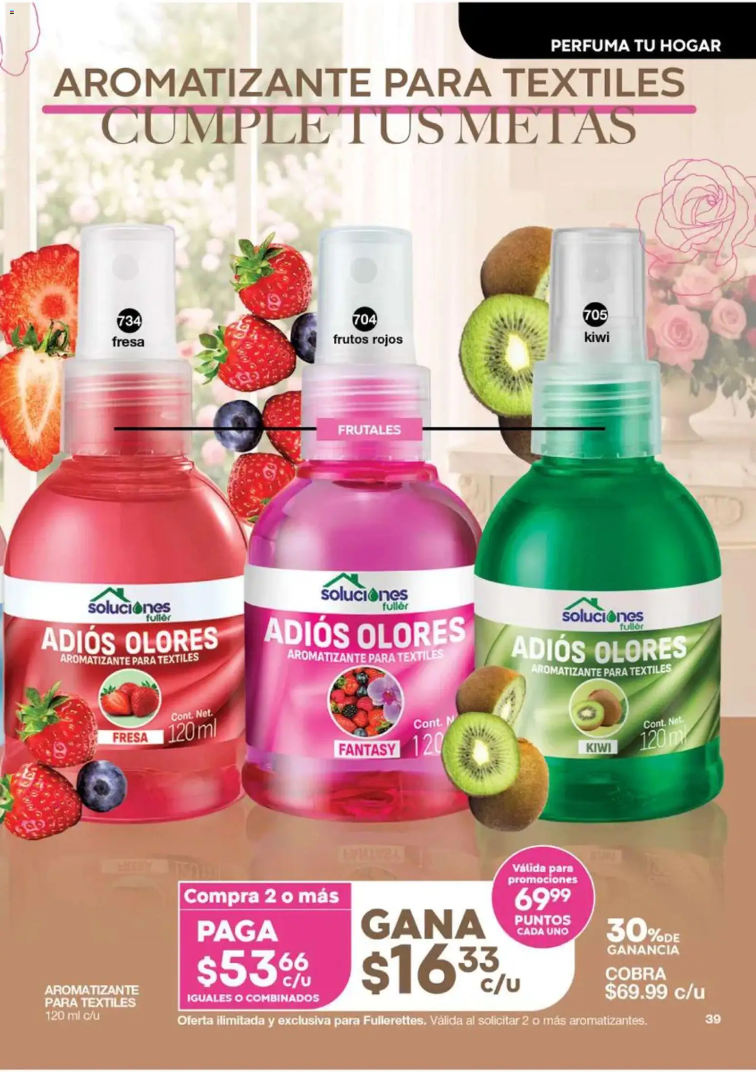 Nuevas ofertas de Fuller válidas en toda la República Mexicana desde el 16/09/2026. ¡Encuentra las mejores ofertas en Fuller Gana Más 12 2026! | Página: 36 | Productos: Fresa, Kiwi