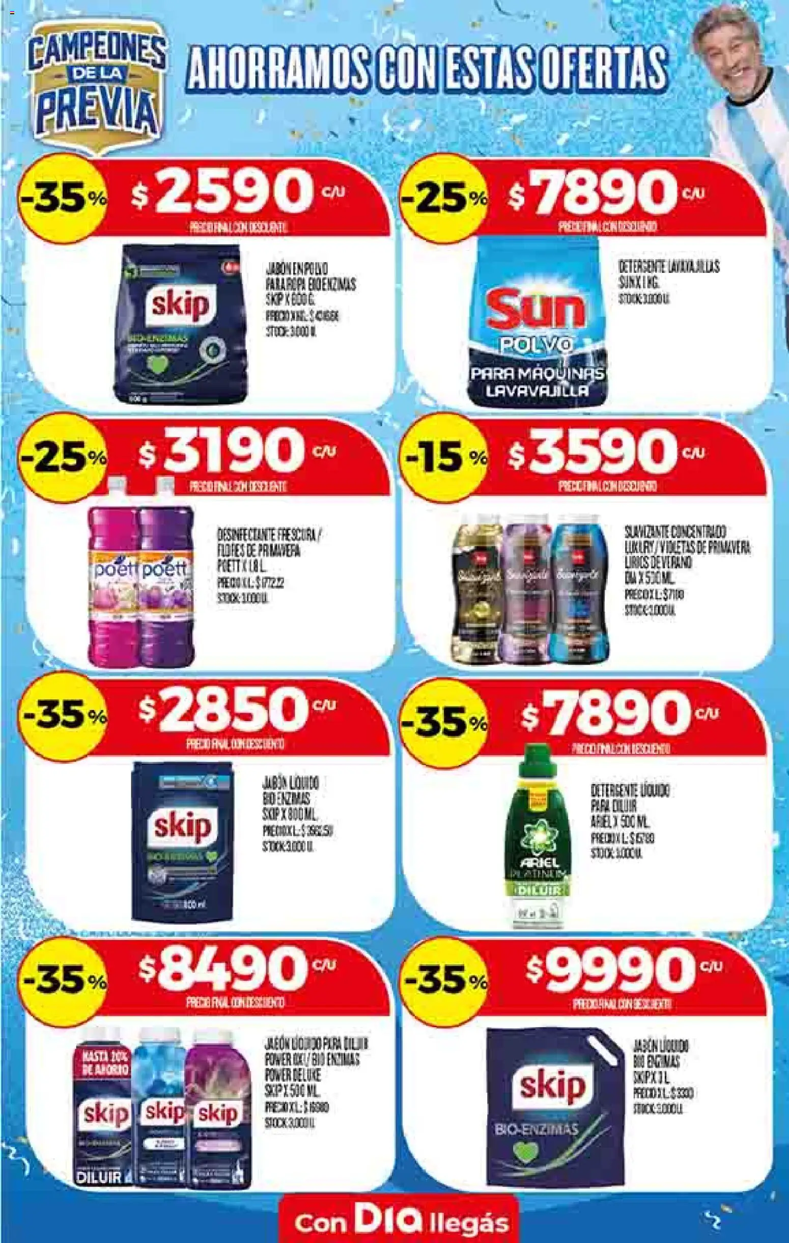 Dia - Ofertas Salta y Jujuy │ válido desde el 03.06.2026 | Página: 39 | Productos: Polvo, Jabón, Detergente, Suavizante