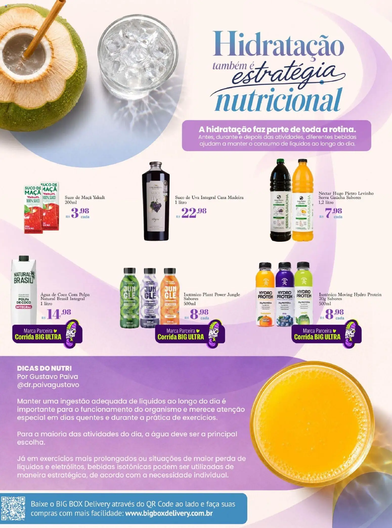 Big Box Folheto - válido de 02/09/2026 | Página: 4 | Produtos: Faca, Suco de maçã, Água, Proteína