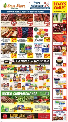 Preview of Save Mart weekly ads valid from 17.06.2026
