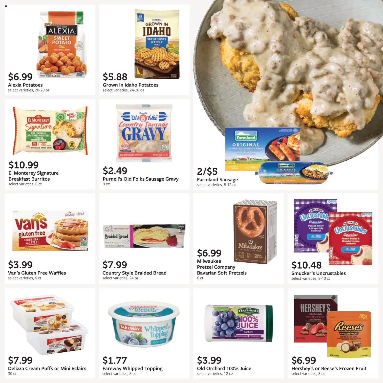 Fareway Monthly Ad - valid from 09/28/2026 | Page: 25 | Products: Butter, Cheese, Bread, Pork