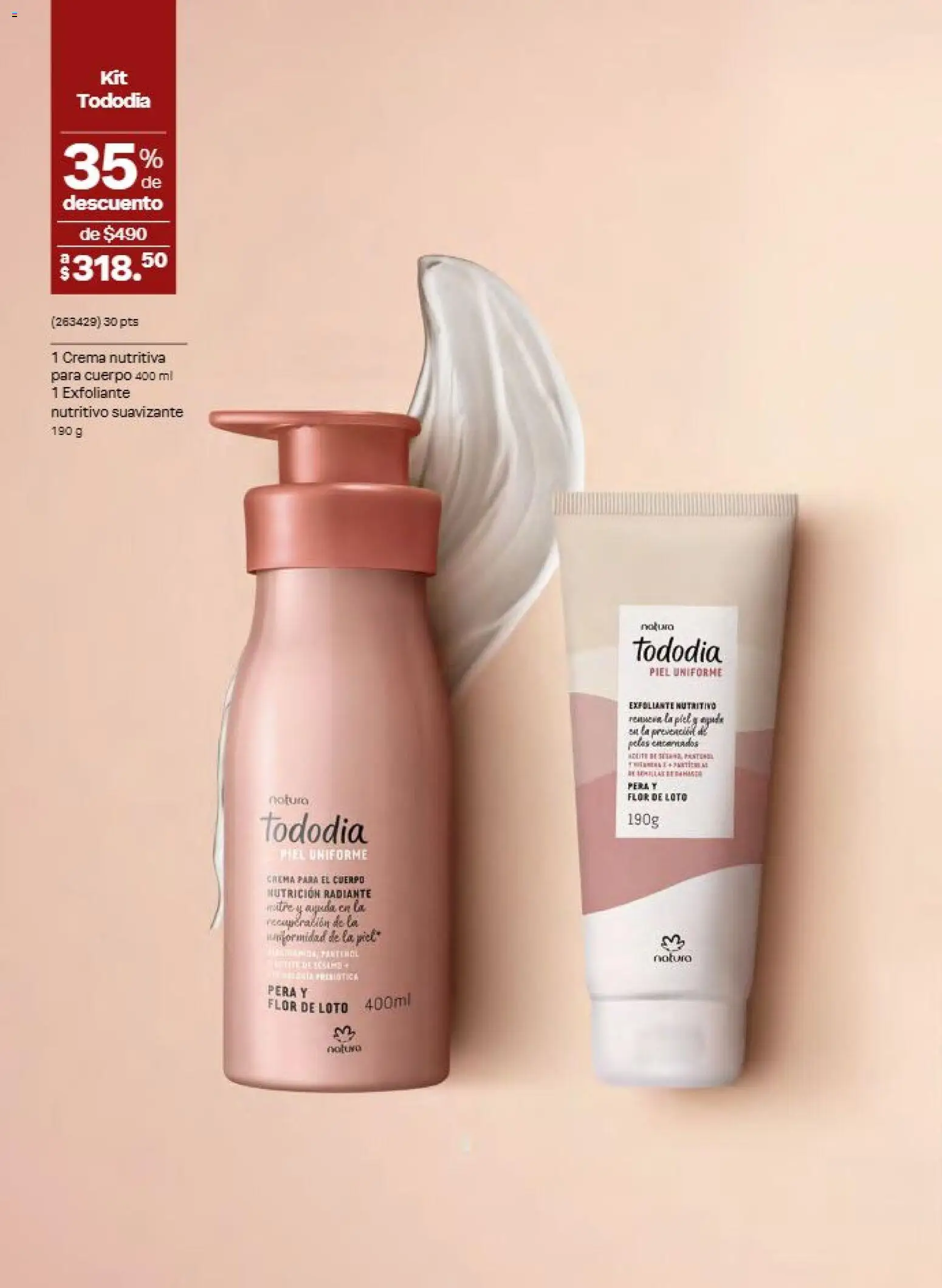Nuevas ofertas de Natura válidas en toda la República Mexicana desde el 31/07/2026. ¡Encuentra las mejores ofertas en Natura campaña 12 2026! | Página: 95 | Productos: Pera, Crema, Exfoliante, Radiante
