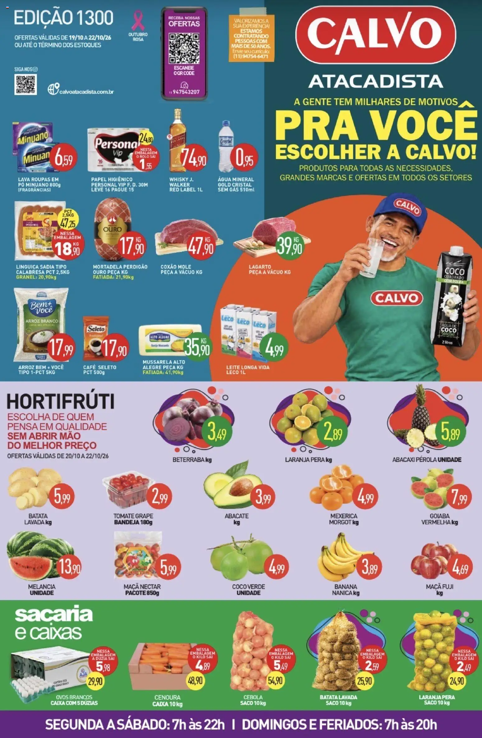 Calvo Atacadista Folheto - válido de 19/10/2026 | Página: 1