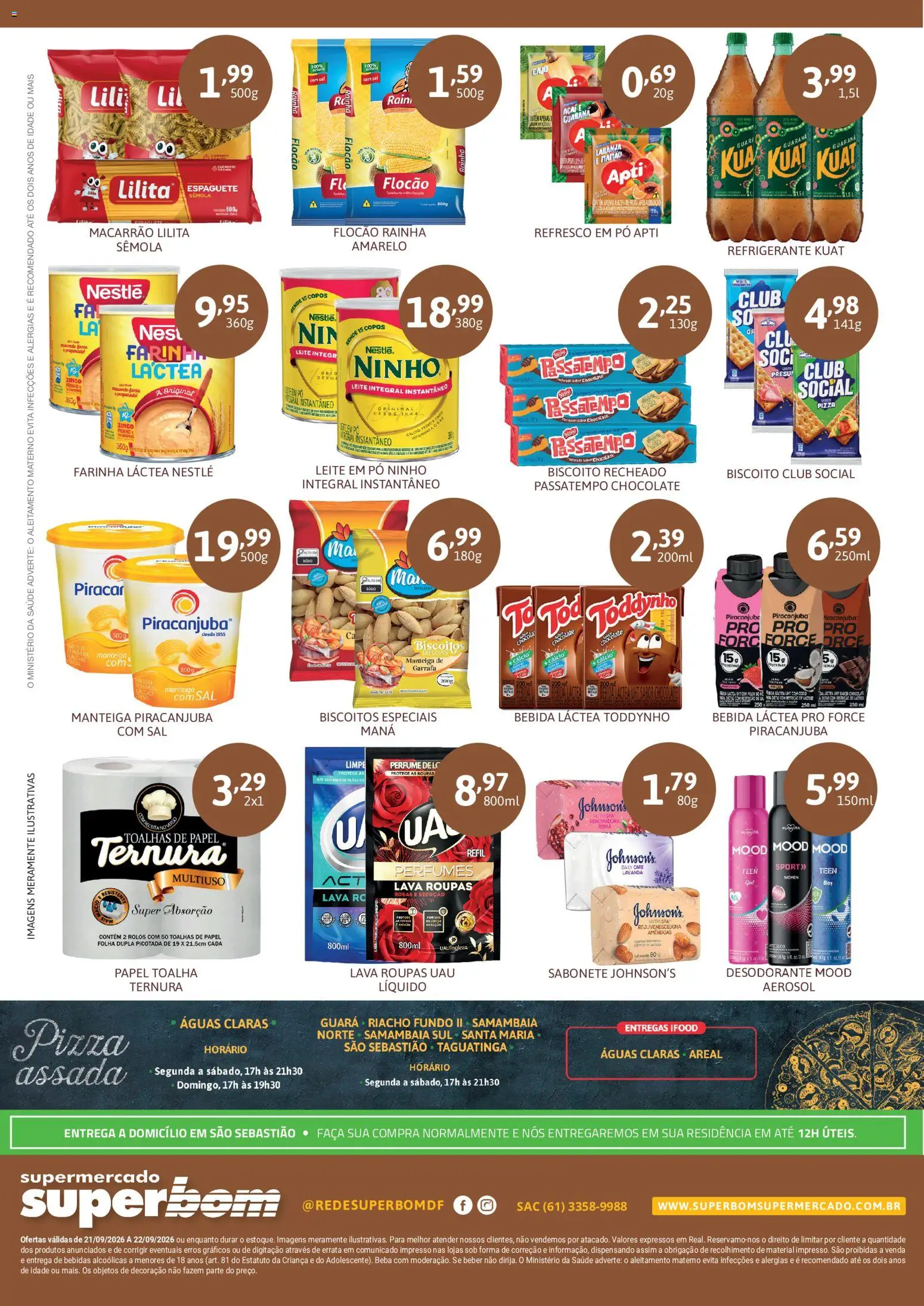 Superbom Folheto - válido de 21/09/2026 | Página: 2 | Produtos: Refresco, Sabonete, Refrigerante, Biscoito recheado