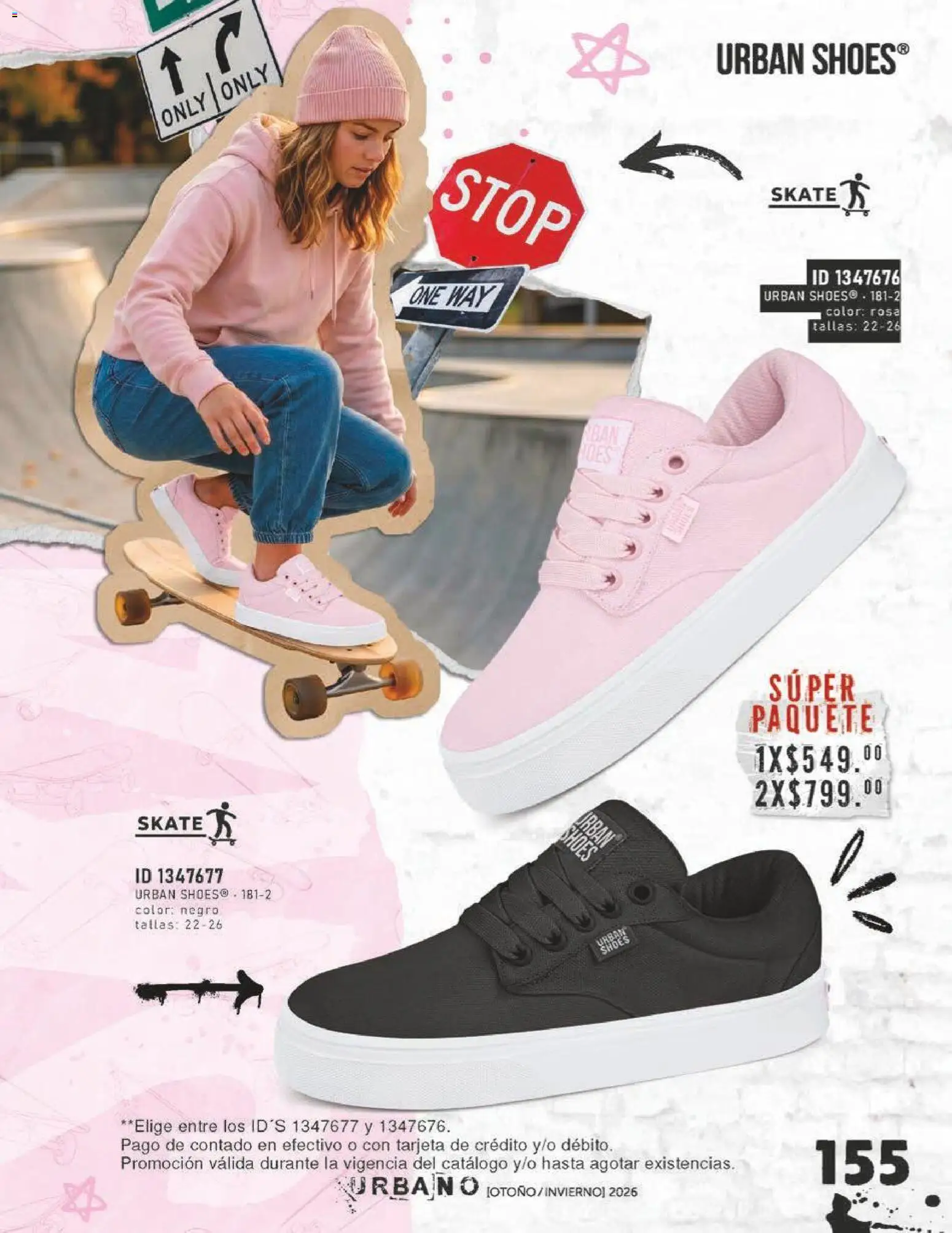 Nuevas ofertas de Price Shoes válidas en toda la República Mexicana desde el 31/07/2026. ¡Encuentra las mejores ofertas en Price Shoes catálogo Urbano! | Página: 155