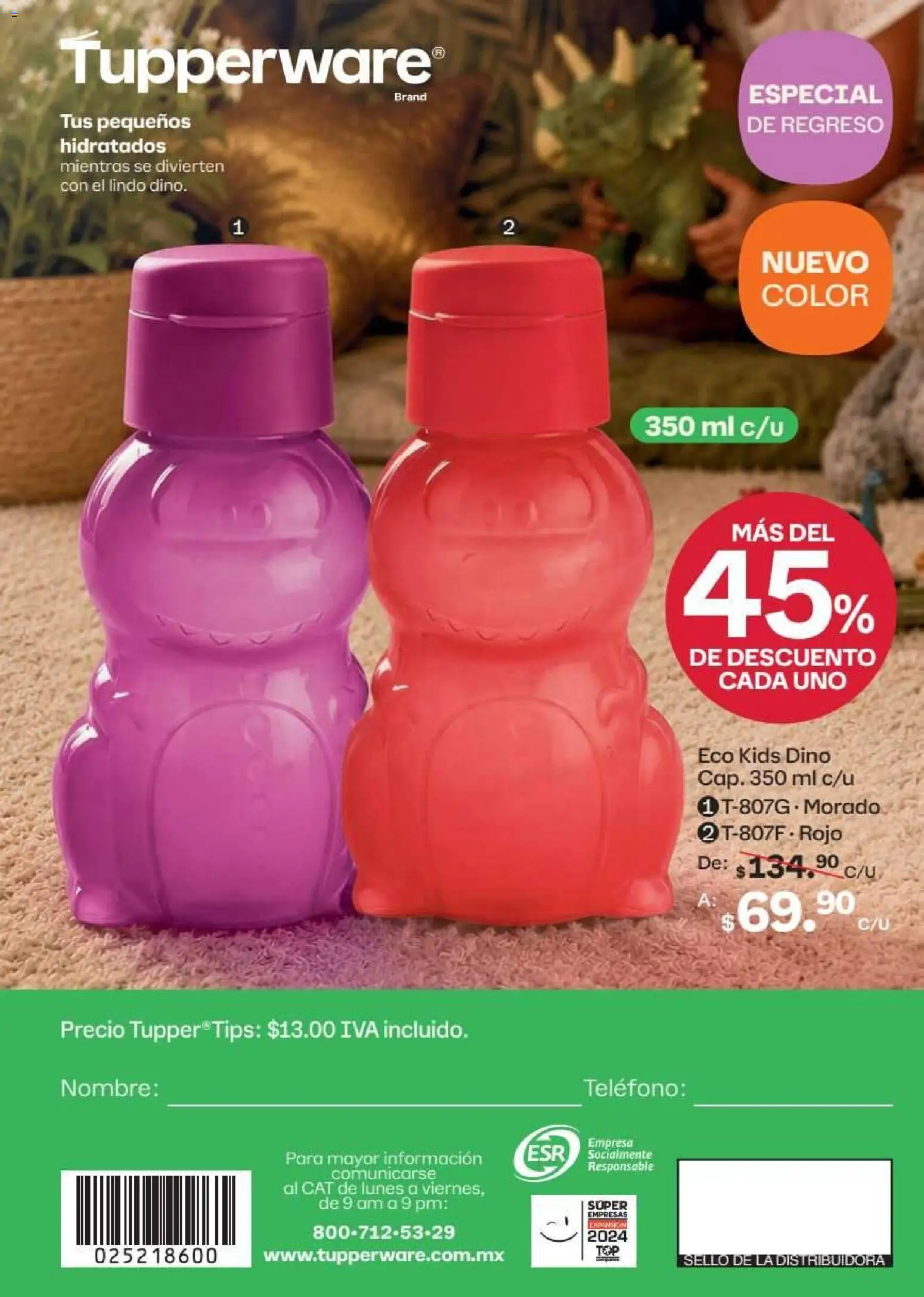 Nuevas ofertas de Tupperware válidas en toda la República Mexicana desde el 15.06.2026. ¡Encuentra las mejores ofertas en Tupperware catálogo! | Página: 116