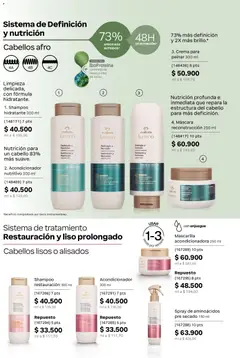 Natura catálogo ciclo 12 -  Vista previa de la revista de la tienda Natura valido desde el 22/07/2026 | Página: 147 | Productos: Crema, Shampoo, Mascarilla, Máscara