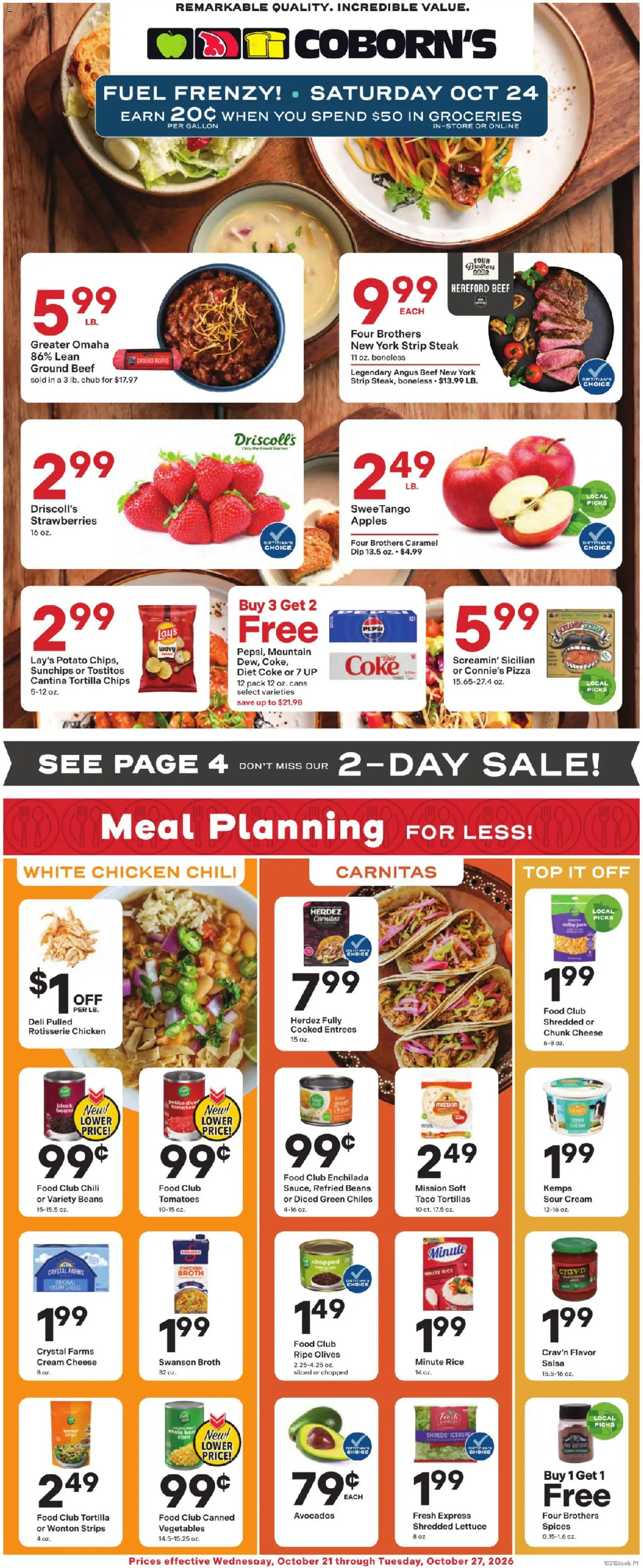 Coborn's Weekly Ad - valid from 10/21/2026 | Page: 1