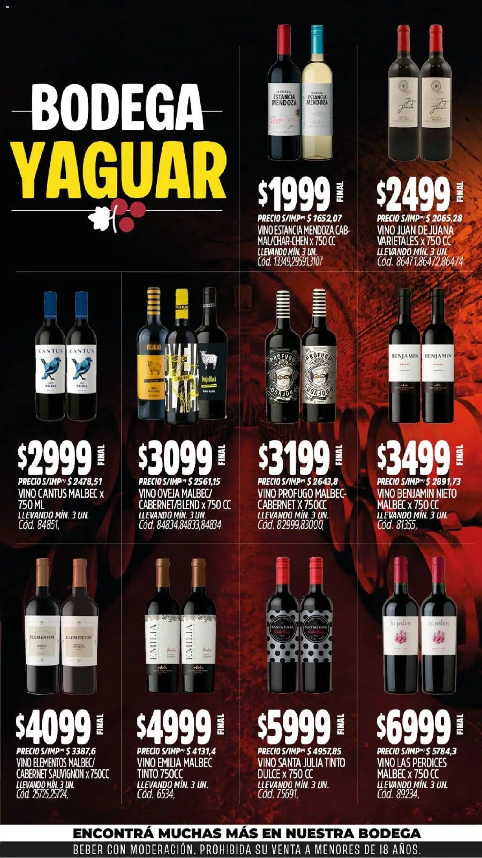 Yaguar - Oferta Semanal Mendoza │ válido desde el 26/10/2026 | Página: 7