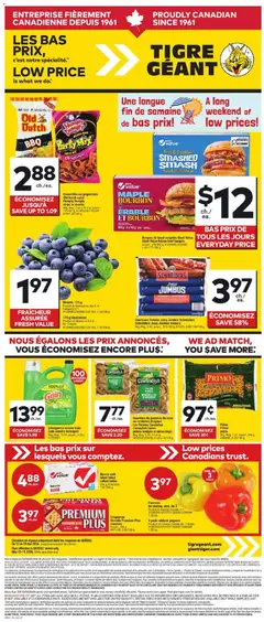 Preview of Giant Tiger weekly flyer / circulaire from shop Giant Tiger valid from 13.05.2026