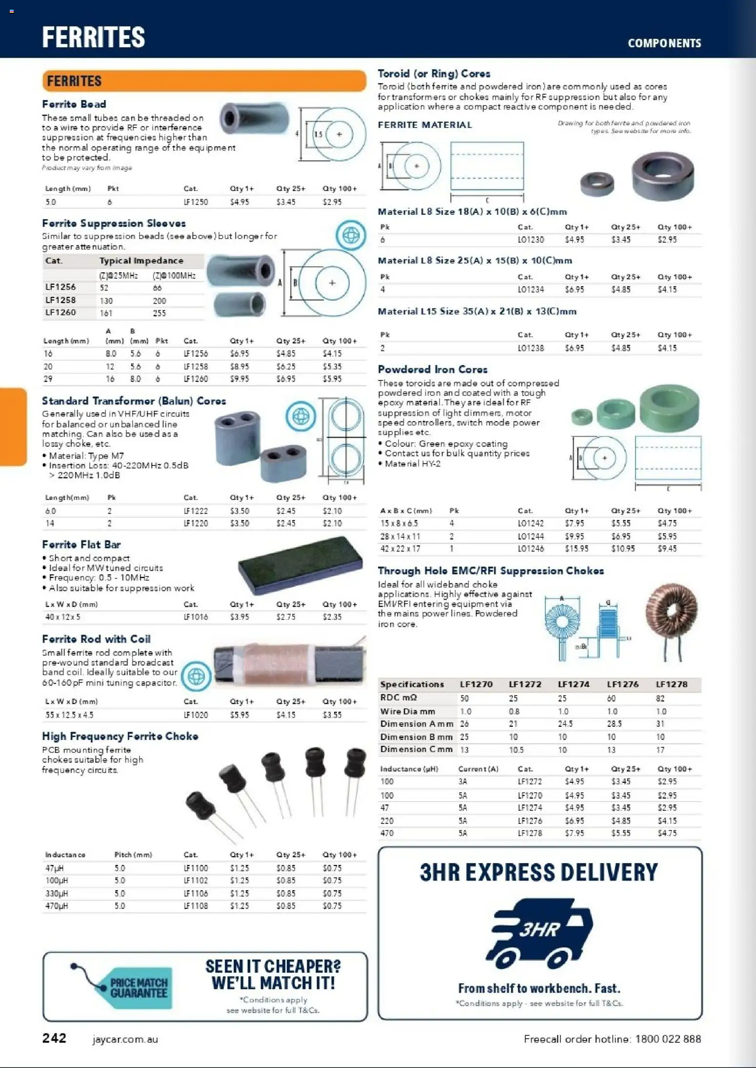Jaycar catalogue - valid from 31/08/2026 | Page: 240 | Products: Shelf, Light, Tubes, Transformer