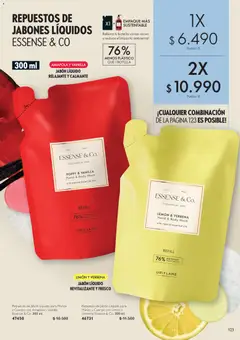 Oriflame Catálogo válido desde el 30.05.2026 | Página: 123 | Productos: Body, Botella, Jabón, Jabón líquido