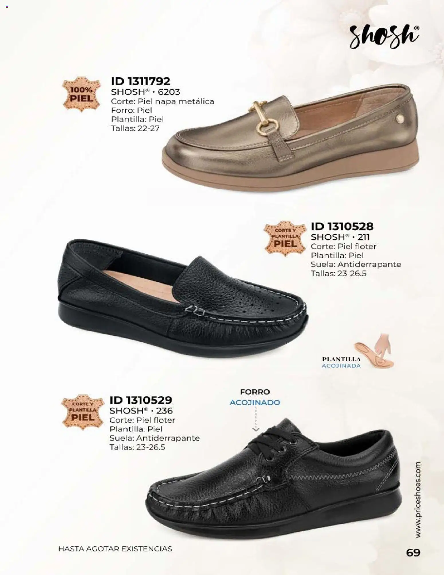 Nuevas ofertas de Price Shoes válidas en toda la República Mexicana desde el 24/08/2026. ¡Encuentra las mejores ofertas en Price Shoes catálogo Confort! | Página: 69