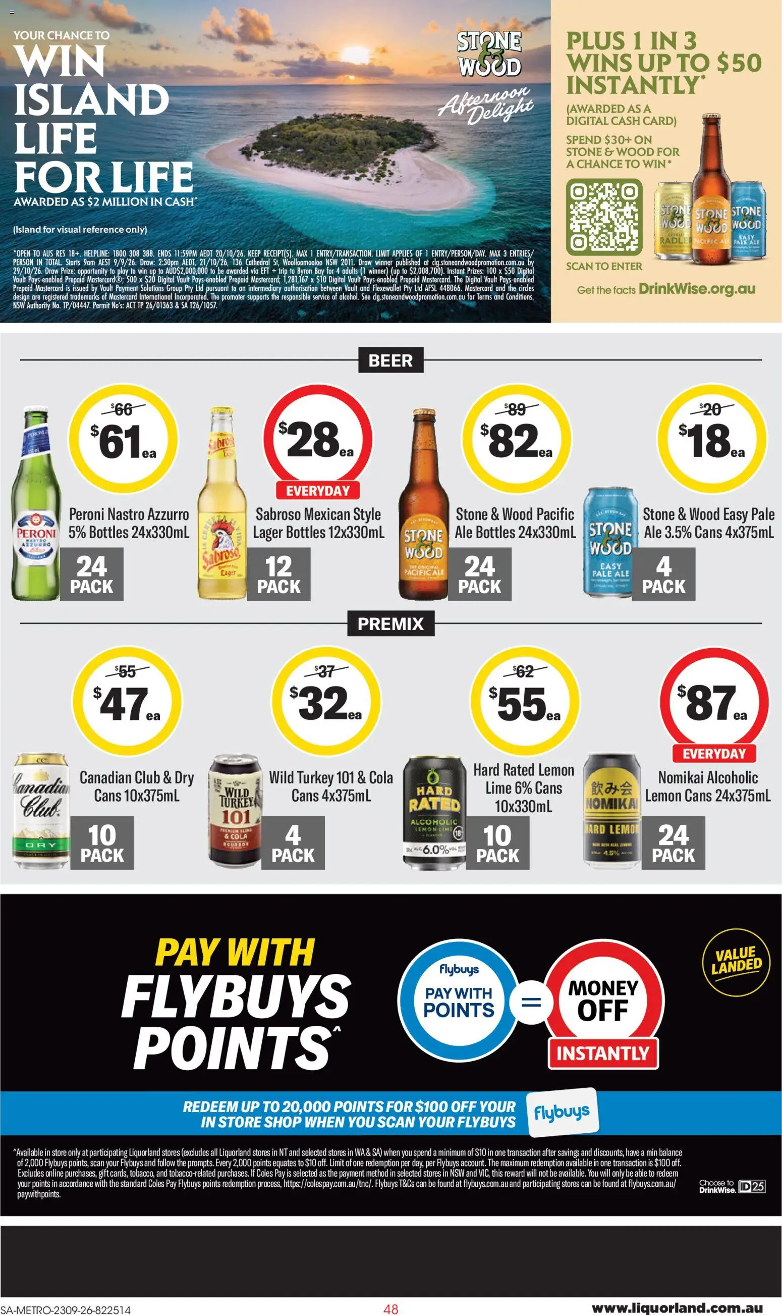 Liquorland catalogue - valid from 23/09/2026 | Page: 3 | Products: Beer, Wood, Lemon, Radler