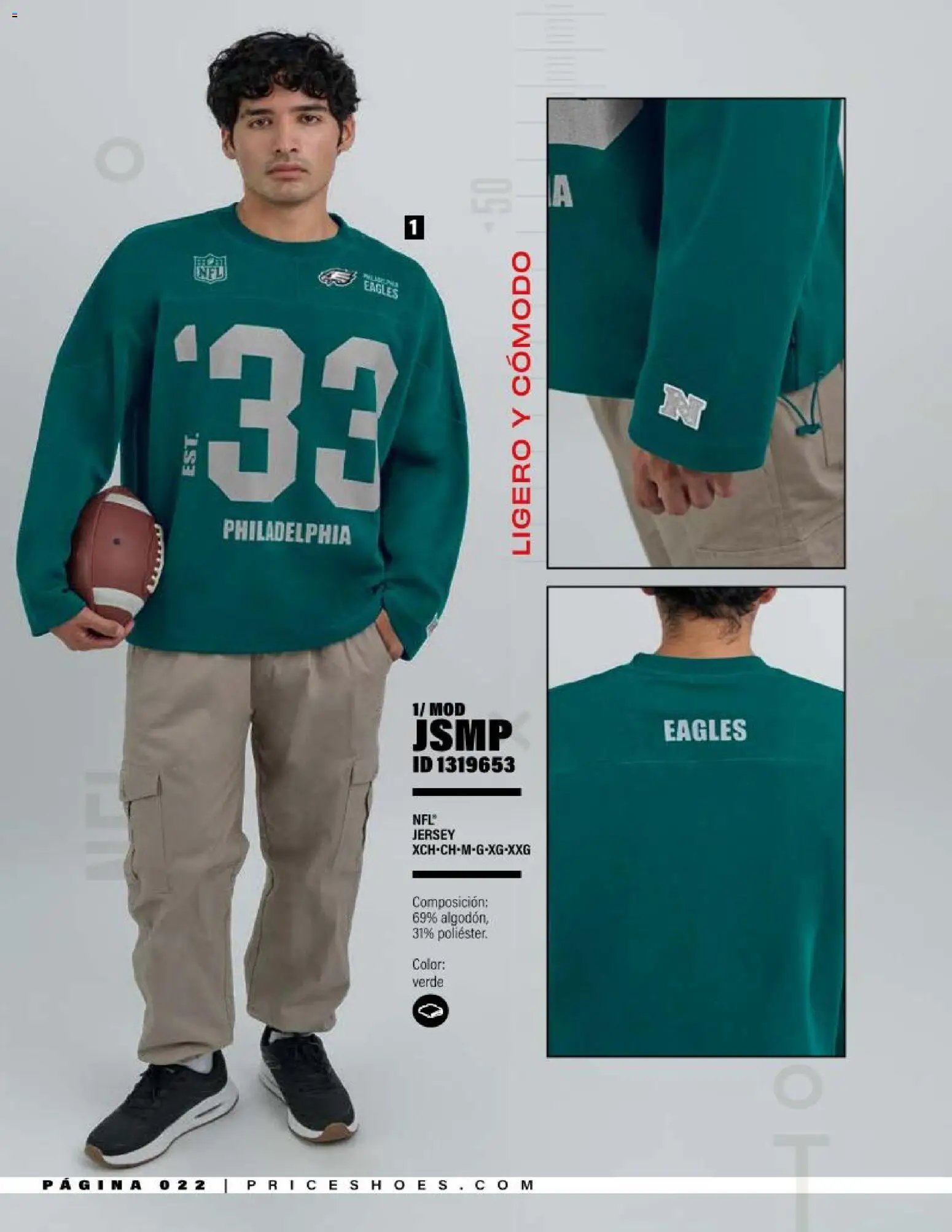 Nuevas ofertas de Price Shoes válidas en toda la República Mexicana desde el 01/09/2026. ¡Encuentra las mejores ofertas en Price Shoes catálogo NFL! | Página: 22