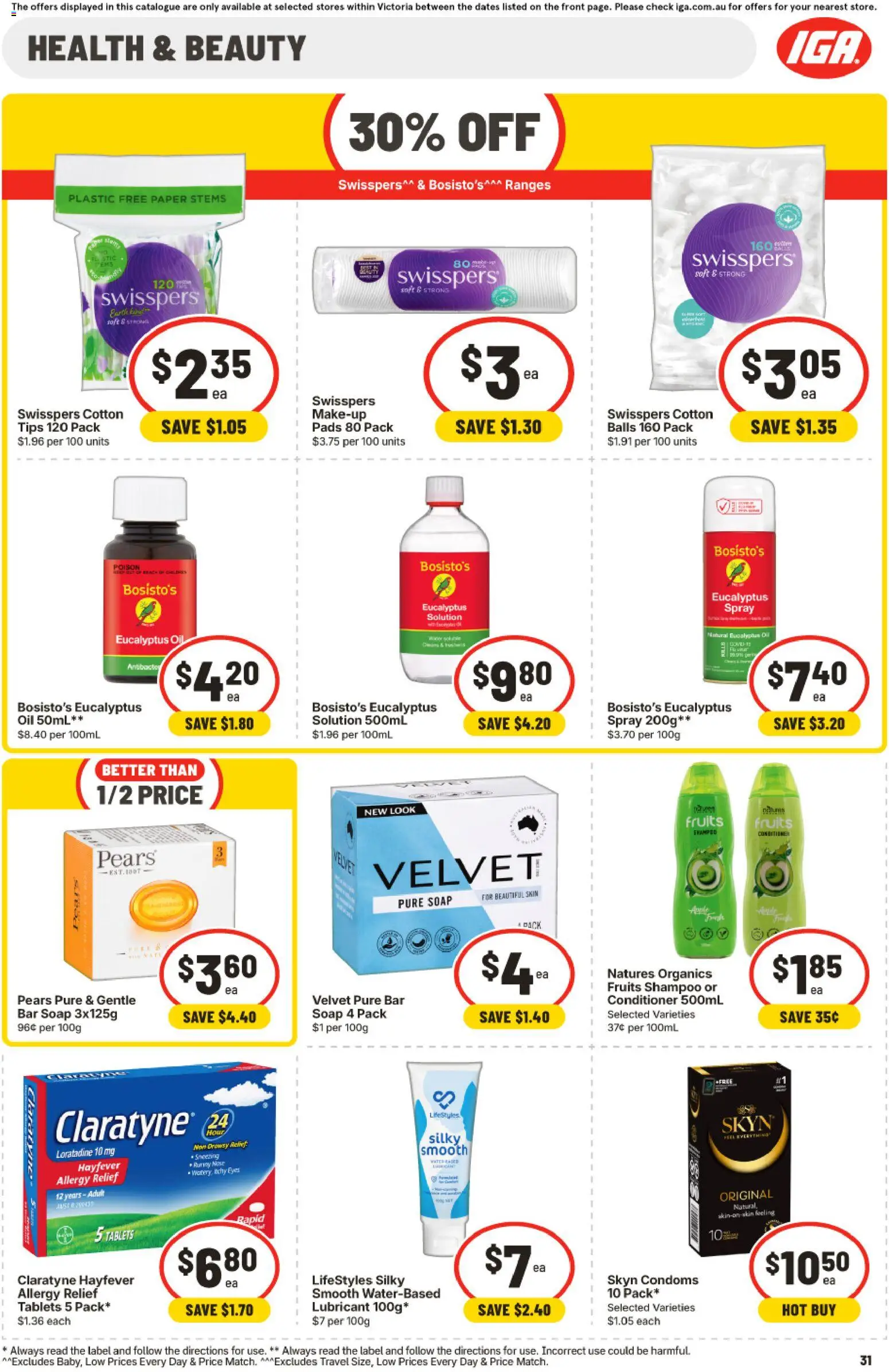 IGA catalogue - valid from 07/10/2026 | Page: 30