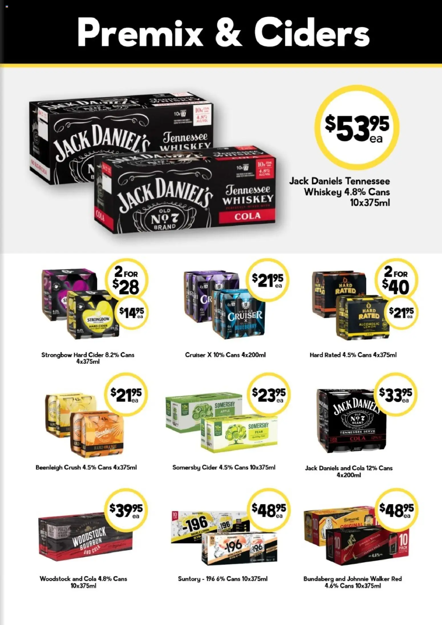Drakes catalogue - valid from 08/07/2026 | Page: 3 | Products: Bourbon, Whiskey, Lemon