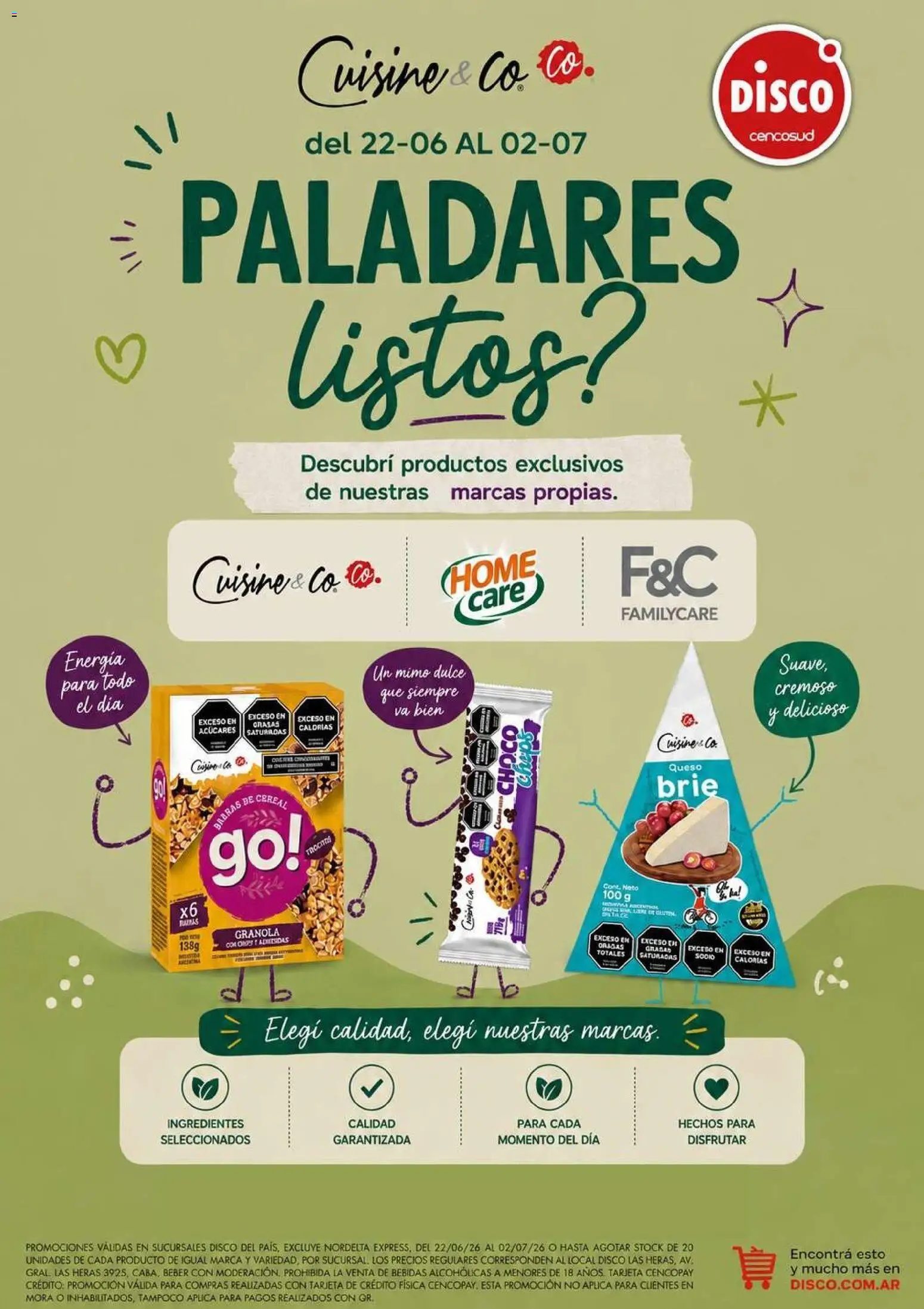 Disco - FOLLETO ESPECIAL MARCAS PROPIAS │ válido desde el 24/06/2026 | Página: 1
