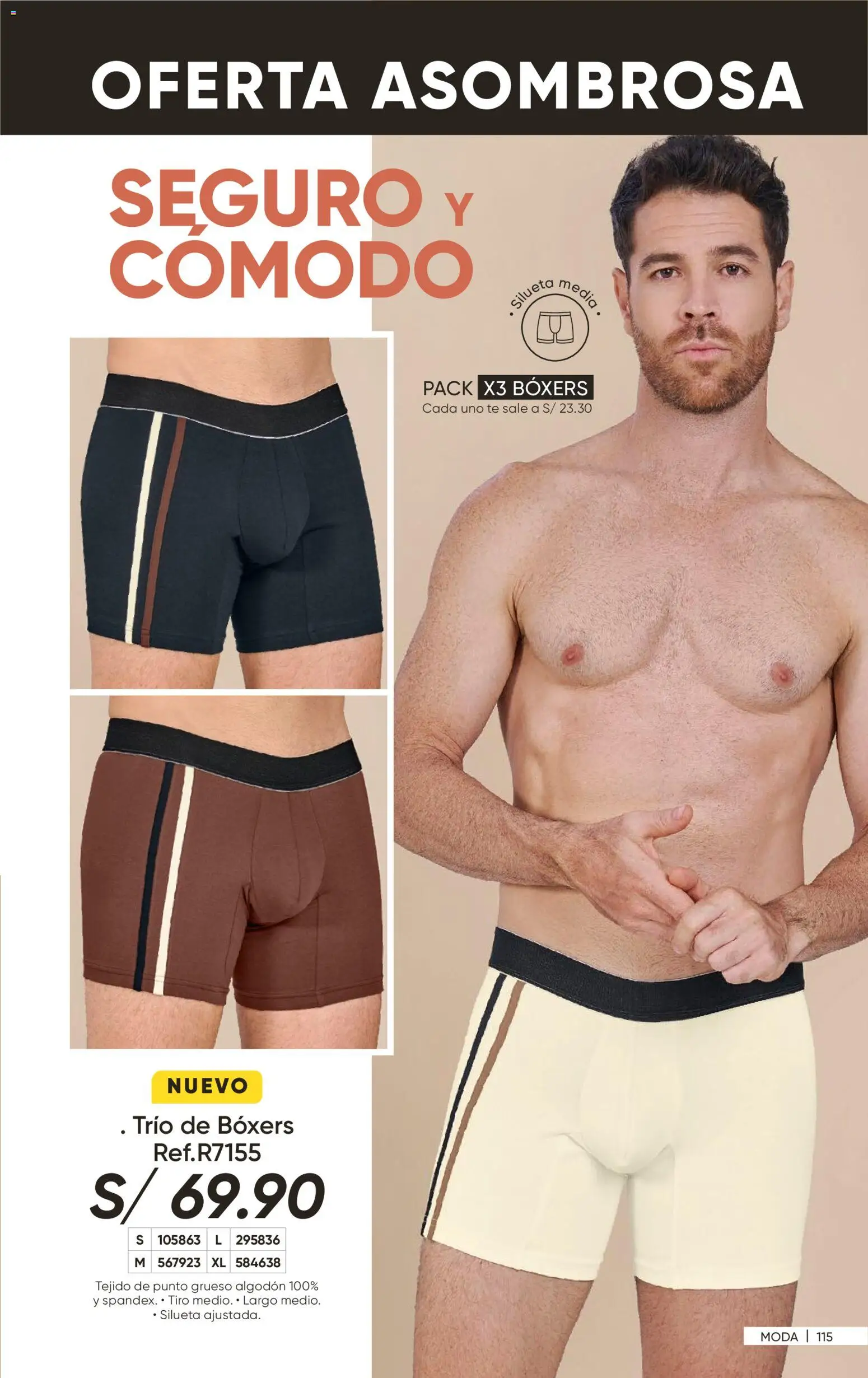 Catálogo Azzorti válido desde 14/08/2026 | Página: 117 | Productos: Té, Boxers