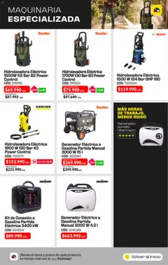 Sodimac Ofertas  válido desde el 12.05.2026 | Página: 5 | Productos: Hidrolavadora