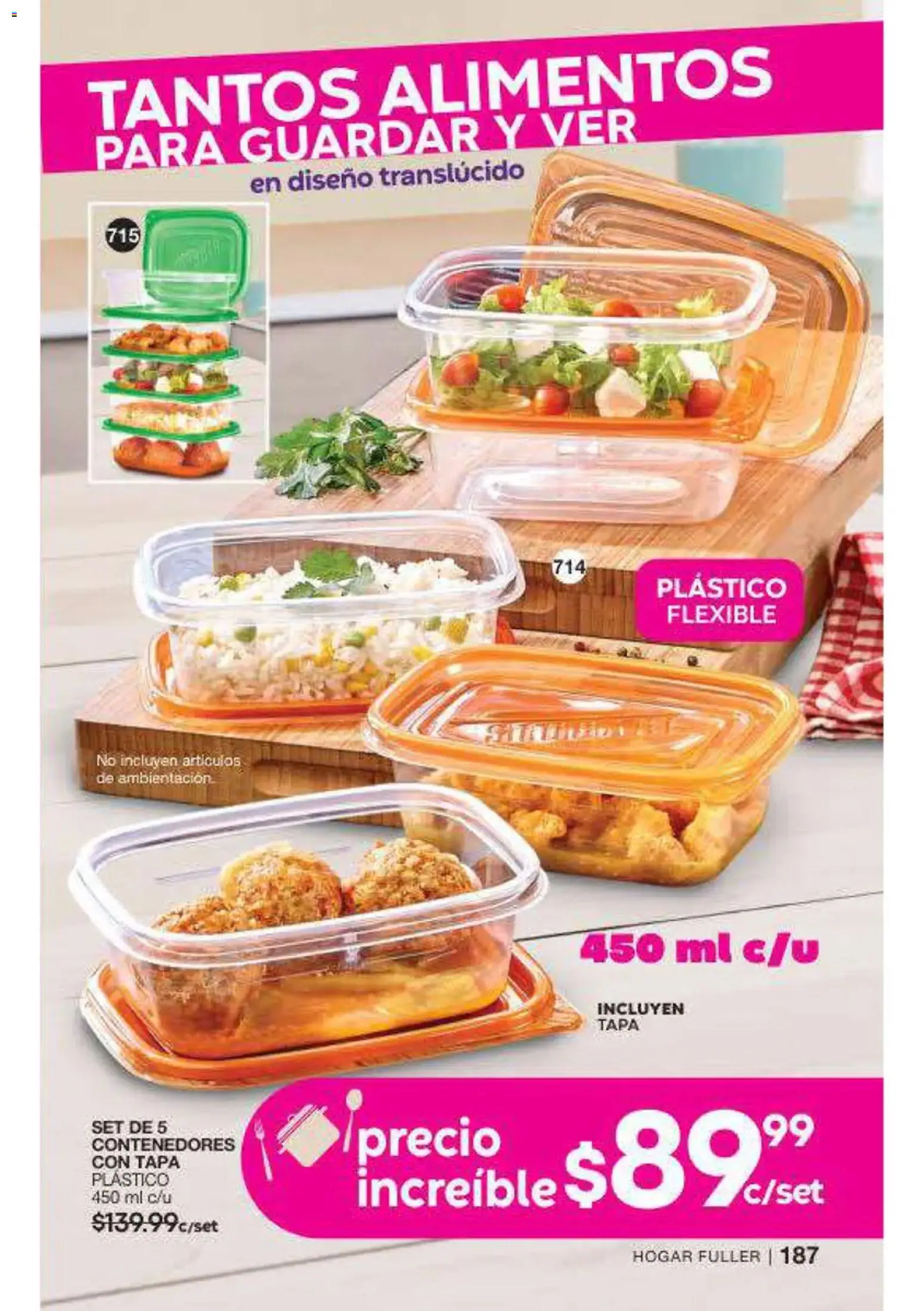 Nuevas ofertas de Fuller válidas en toda la República Mexicana desde el 16/09/2026. ¡Encuentra las mejores ofertas en Fuller campaña 12 2026! | Página: 188 | Productos: Alimentos, Flexible