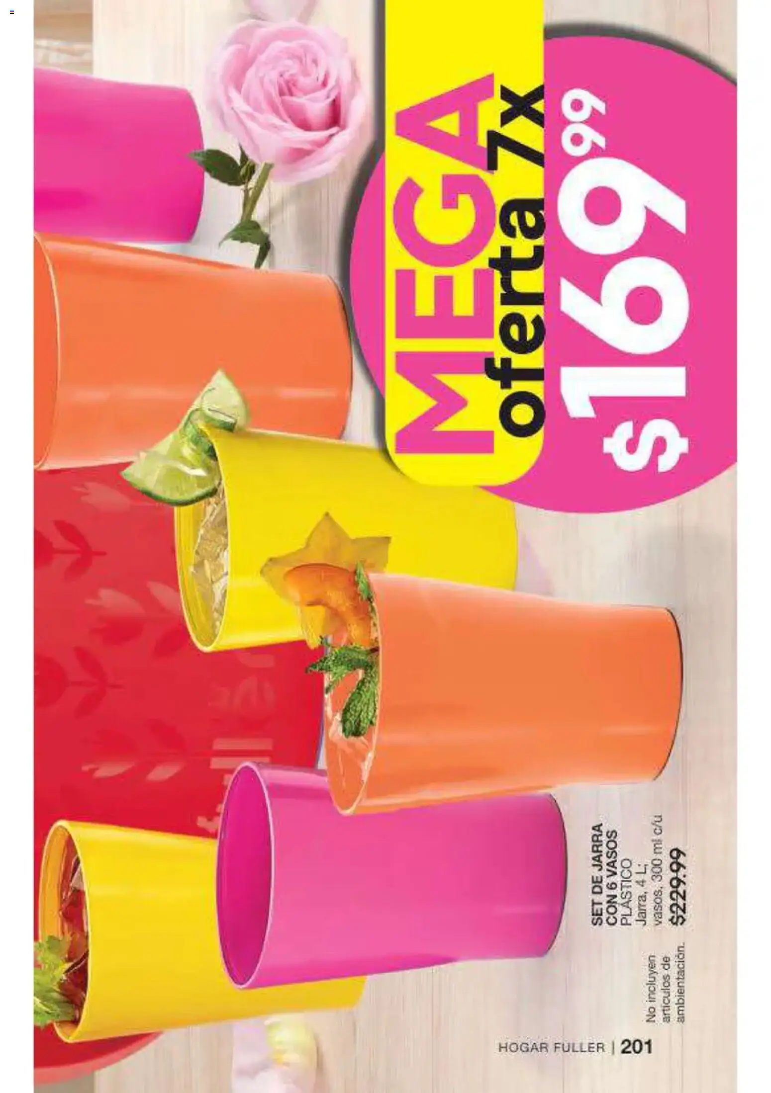 Nuevas ofertas de Fuller válidas en toda la República Mexicana desde el 16/09/2026. ¡Encuentra las mejores ofertas en Fuller campaña 12 2026! | Página: 202 | Productos: Vasos, Jarra
