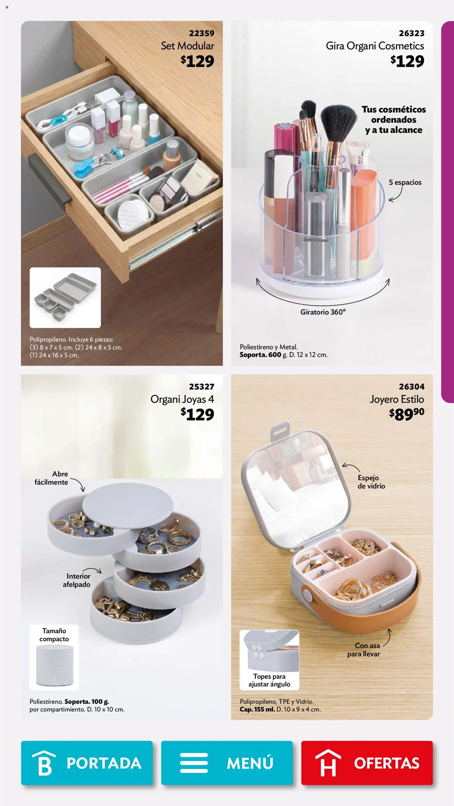 Nuevas ofertas de Betterware válidas en toda la República Mexicana desde el 28/09/2026. ¡Encuentra las mejores ofertas en Betterware campaña 10 2026! | Página: 63