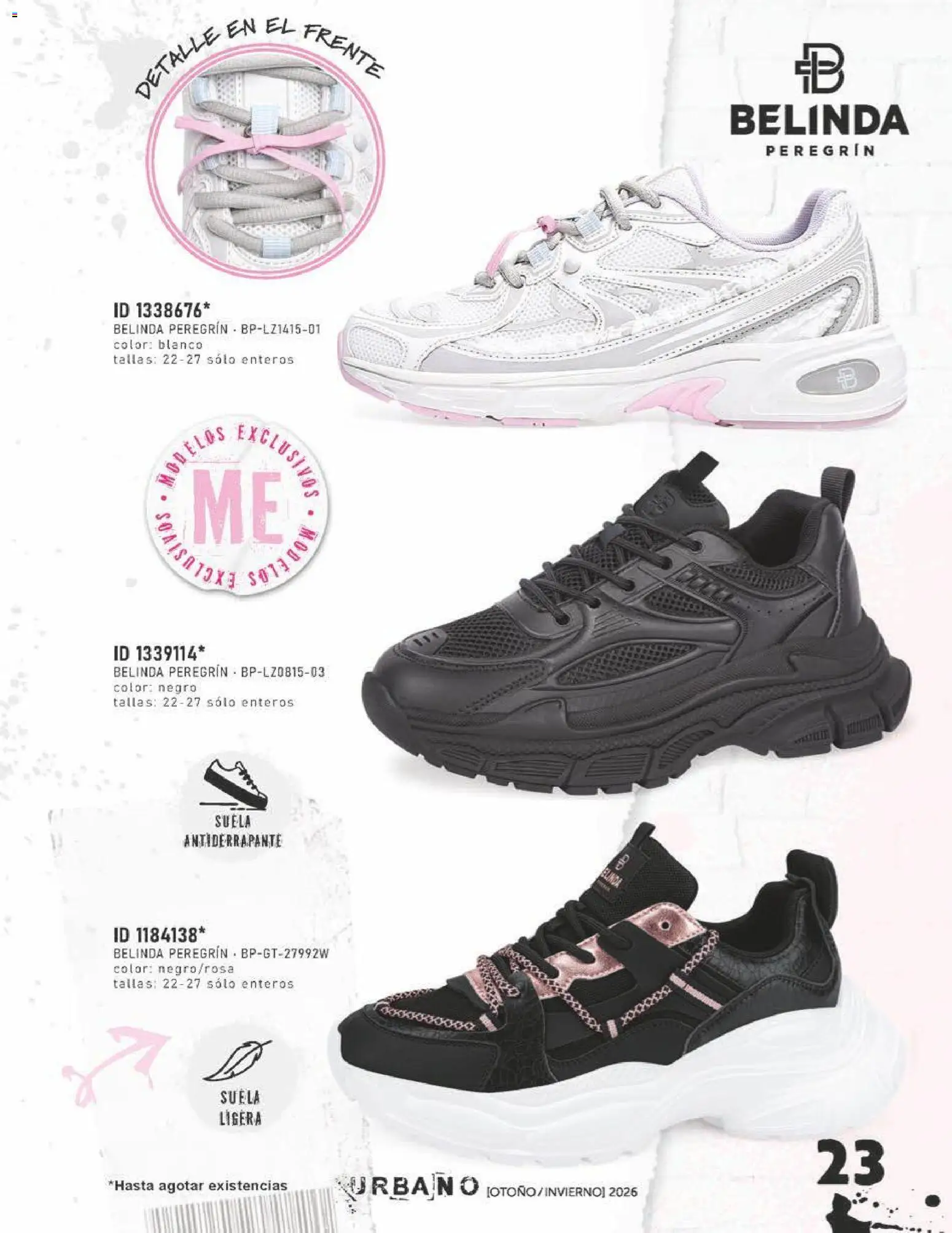 Nuevas ofertas de Price Shoes válidas en toda la República Mexicana desde el 31/07/2026. ¡Encuentra las mejores ofertas en Price Shoes catálogo Urbano! | Página: 23