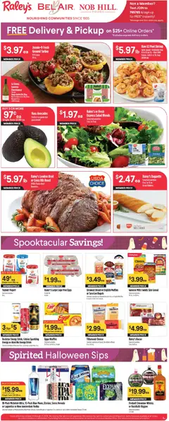 Preview of Raley's weekly ads valid from 10/21/2026