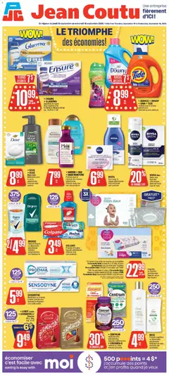 Preview of Jean Coutu circulaire from shop Jean Coutu valid from Sep 10, 2026