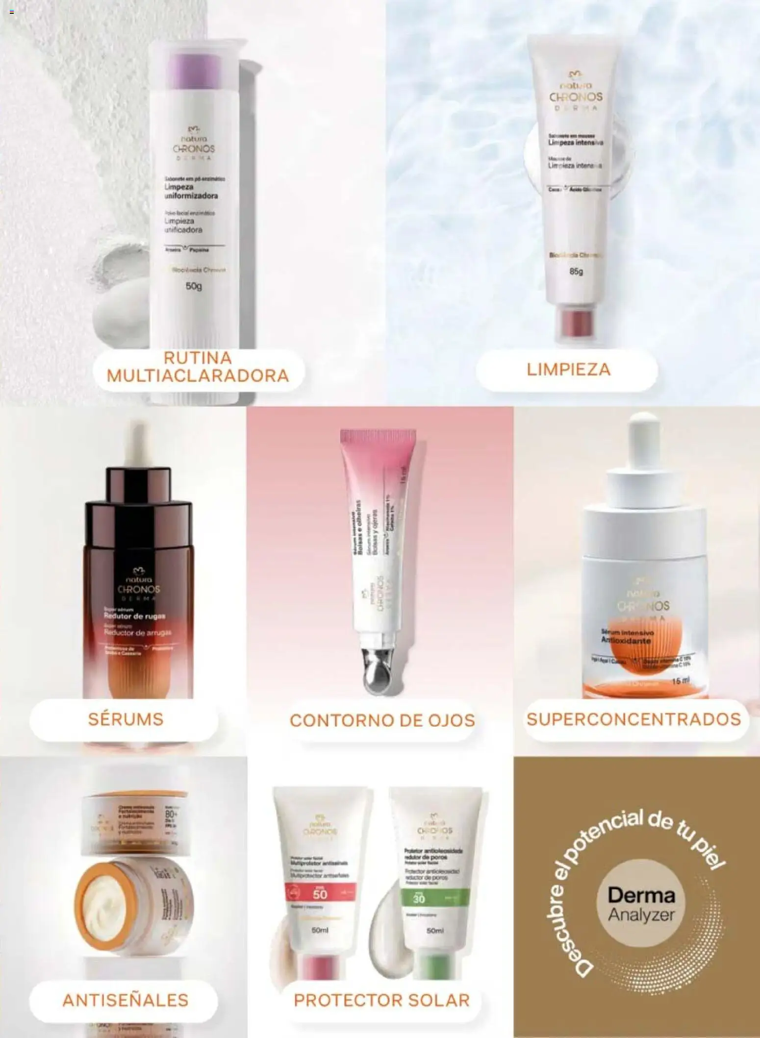 Nuevas ofertas de Natura válidas en toda la República Mexicana desde el 10/07/2026. ¡Encuentra las mejores ofertas en Natura campaña 11 2026! | Página: 69 | Productos: Contorno de ojos, Serum, Contorno, Protector solar