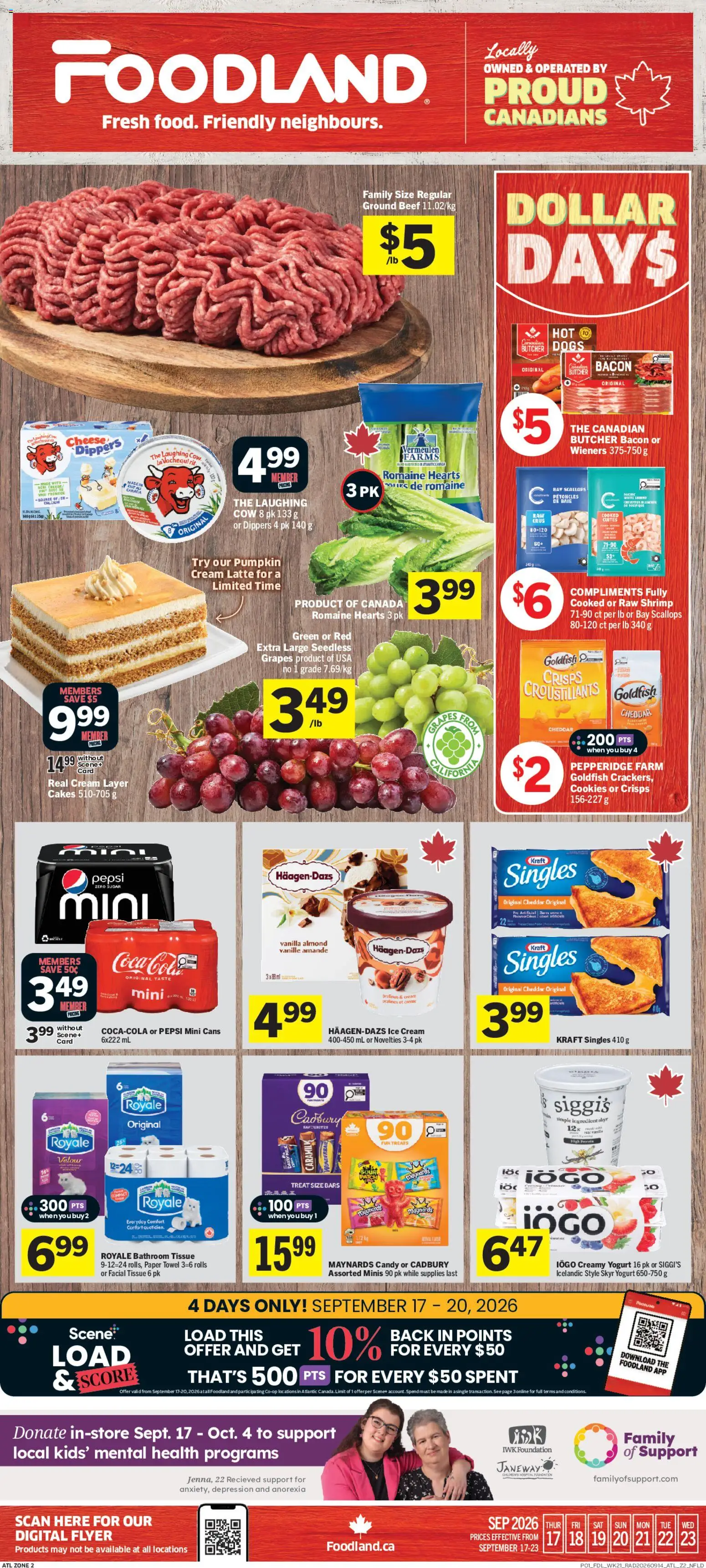 Foodland flyer valid from Sep 17, 2026 | Page: 1