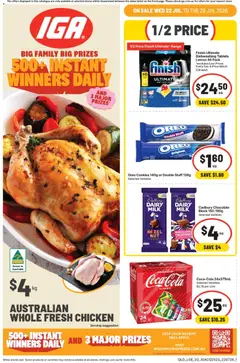 Preview of IGA catalogue QLD - valid from 22/07/2026