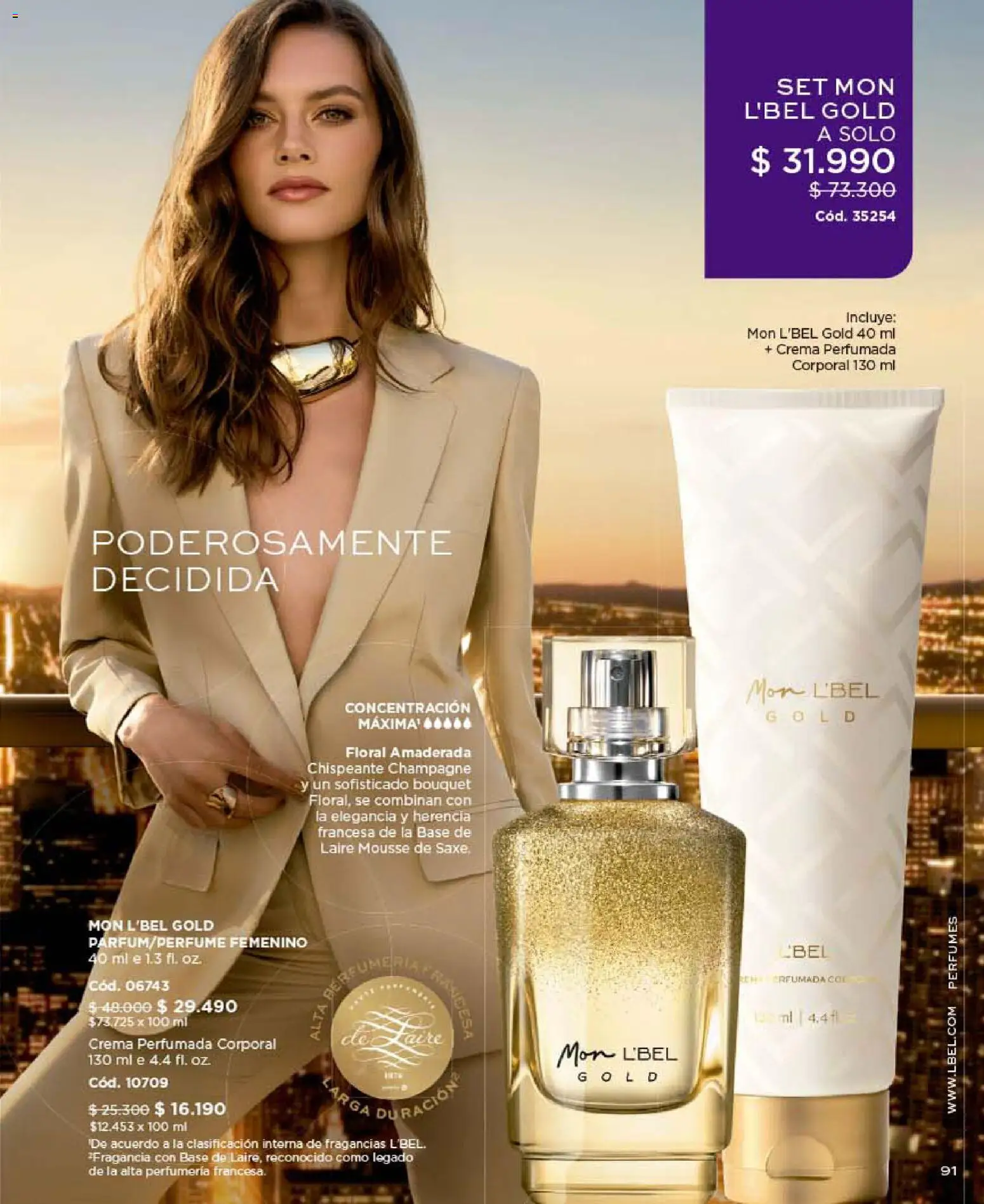 Catálogo L'Bel Campaña 10 │ válido desde el 01.06.2026 | Página: 91 | Productos: Mousse, Fragancia, Base, Crema
