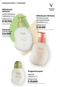Vista previa Catálogo Natura Ciclo 14 válido desde el 01/10/2026 | Página: 326 | Productos: Fragancia, Loción, Emulsión, Agua