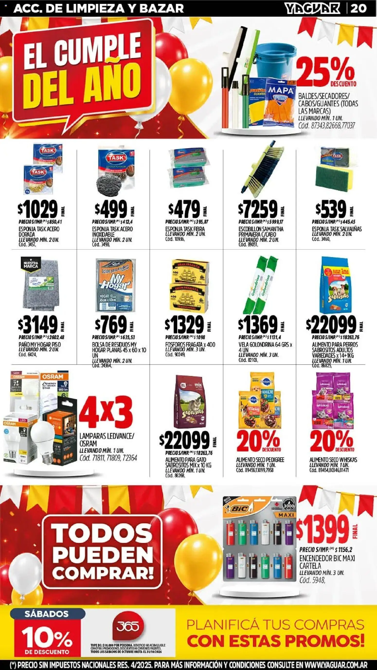 Yaguar - Oferta Semanal Santa Fé │ válido desde el 26/10/2026 | Página: 23