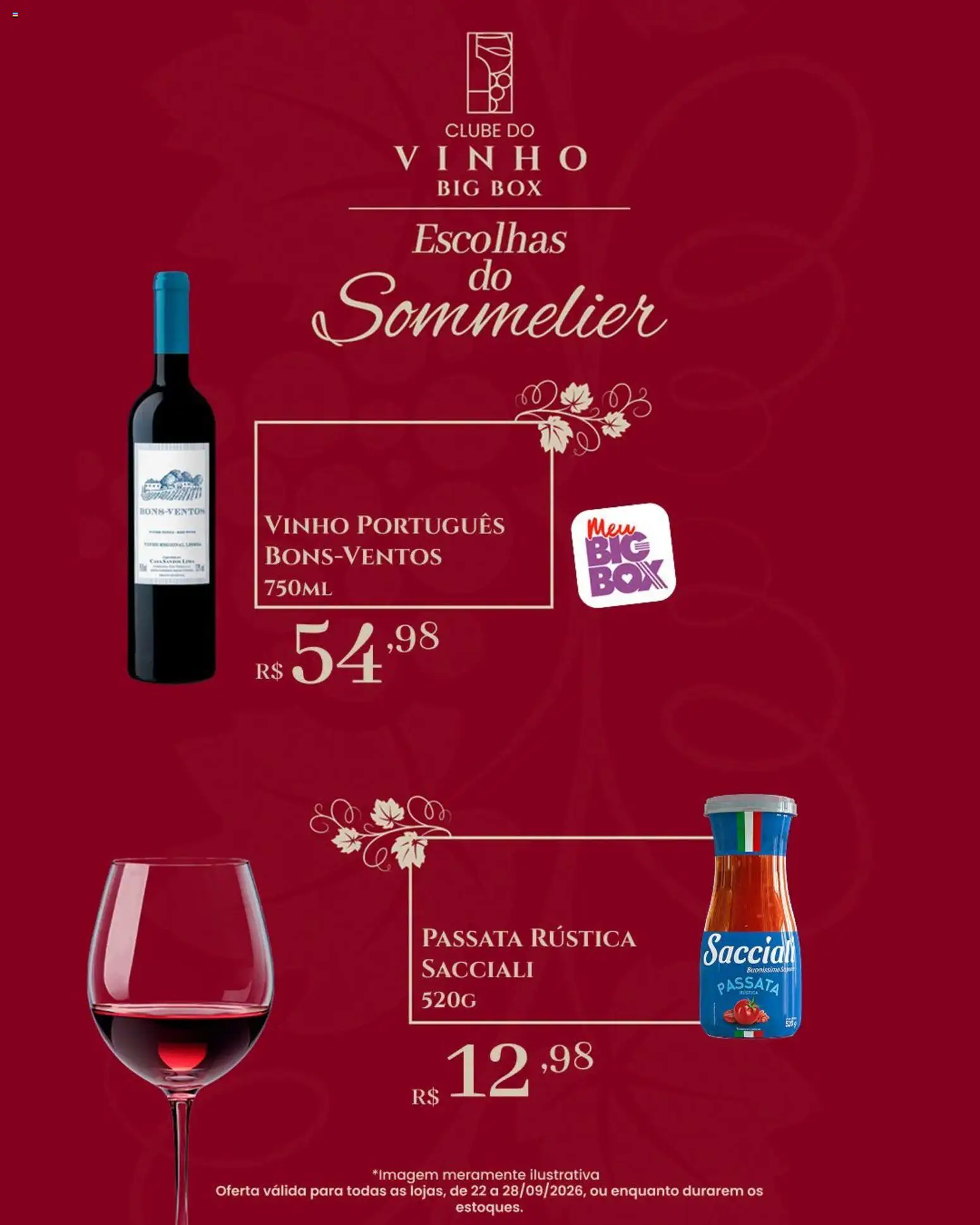 Big Box Folheto - válido de 22/09/2026 | Página: 5 | Produtos: Vinho