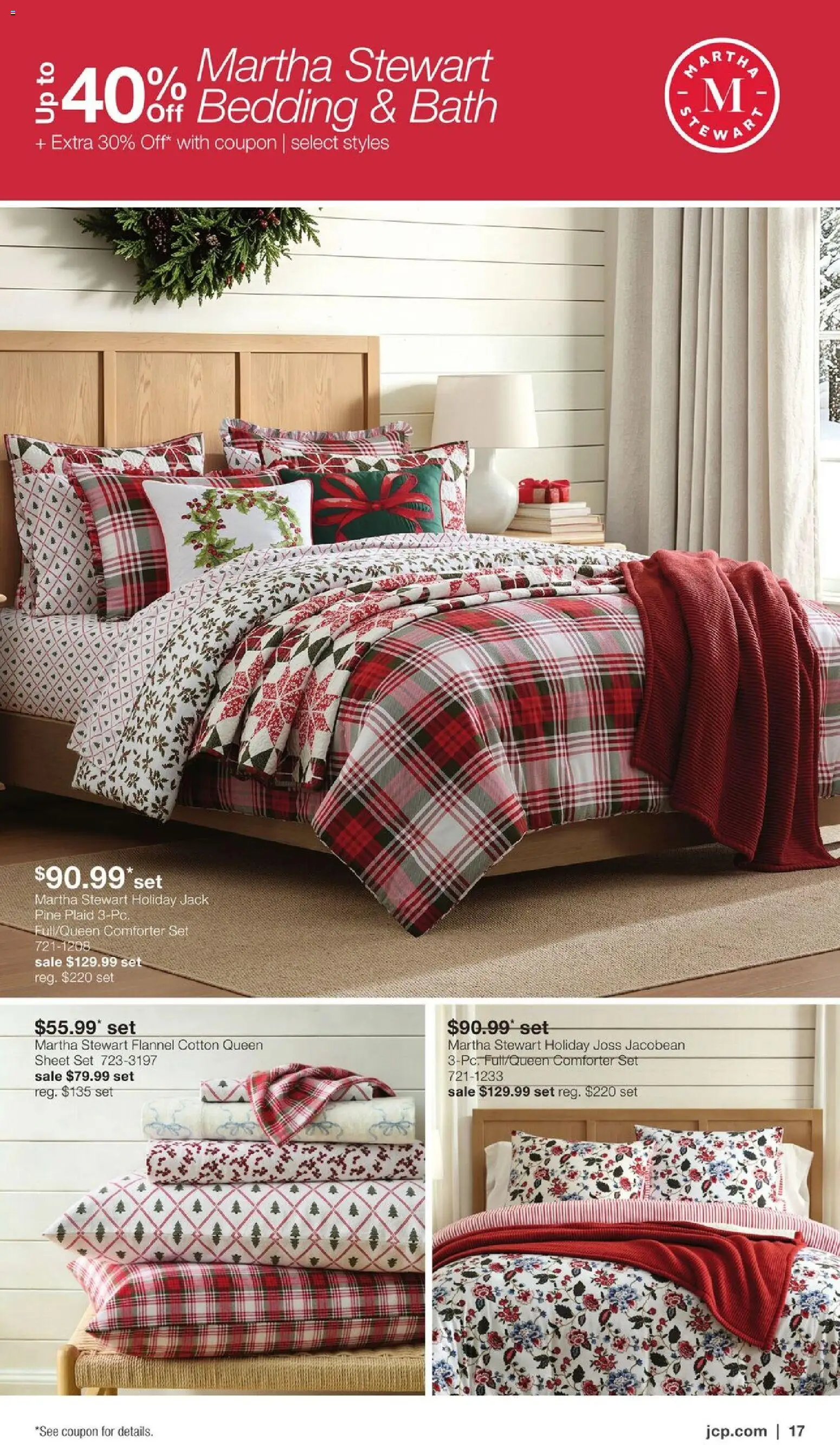 JCPenney Semi-Annual Home Sale - valid from 09/28/2026 | Page: 16 | Products: Bath, Bedding, Comforter, Sheet