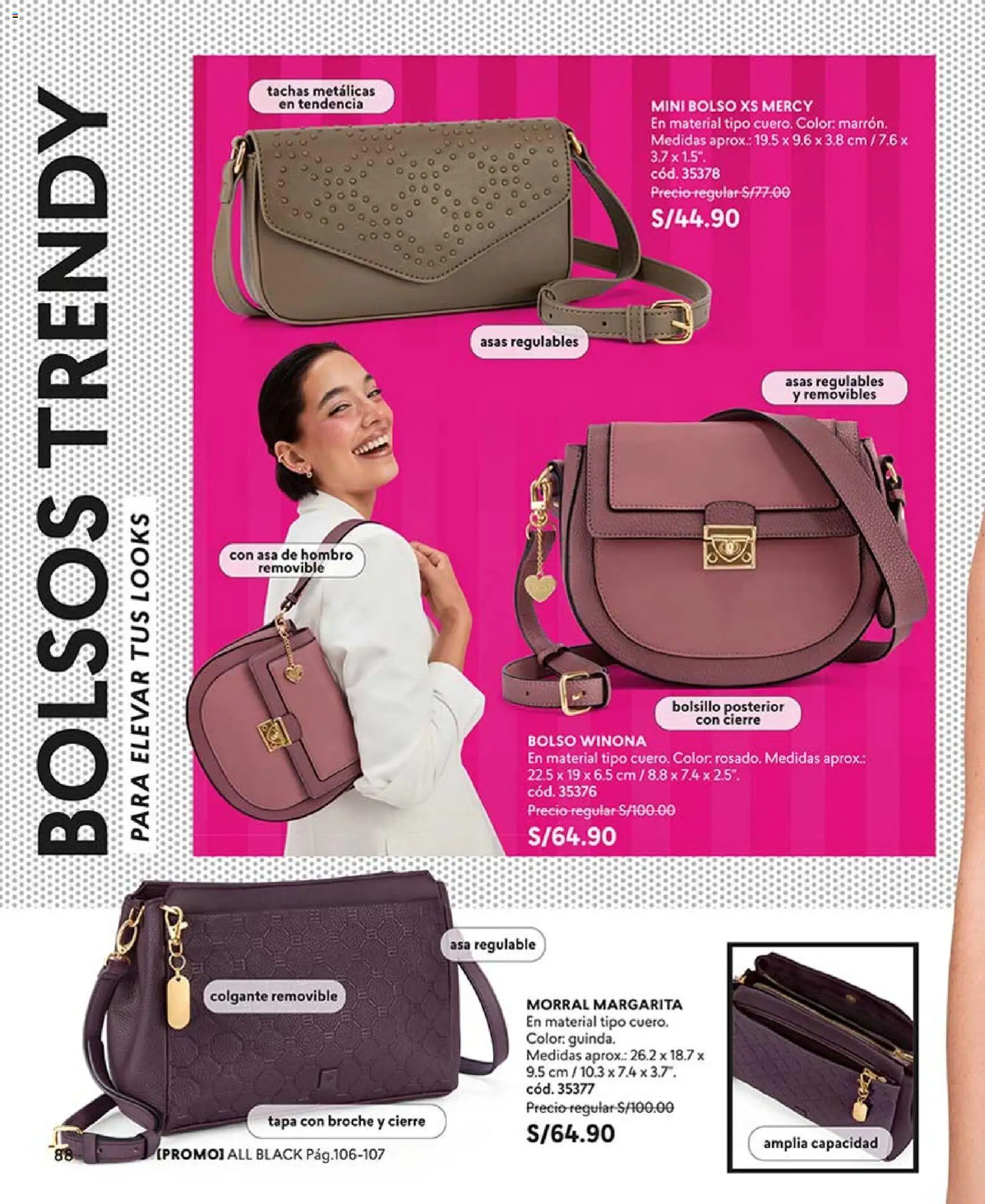 Catálogo CyZone válido desde 14/03/2026 | Página: 88 | Productos: Hombro, Tapa, Bolso