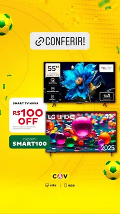 Casa e Video ofertas - Pré-Visualização do folheto da loja Casa e Video, válido de 12.06.2026 | Página: 4 | Produtos: smart TV, Tv