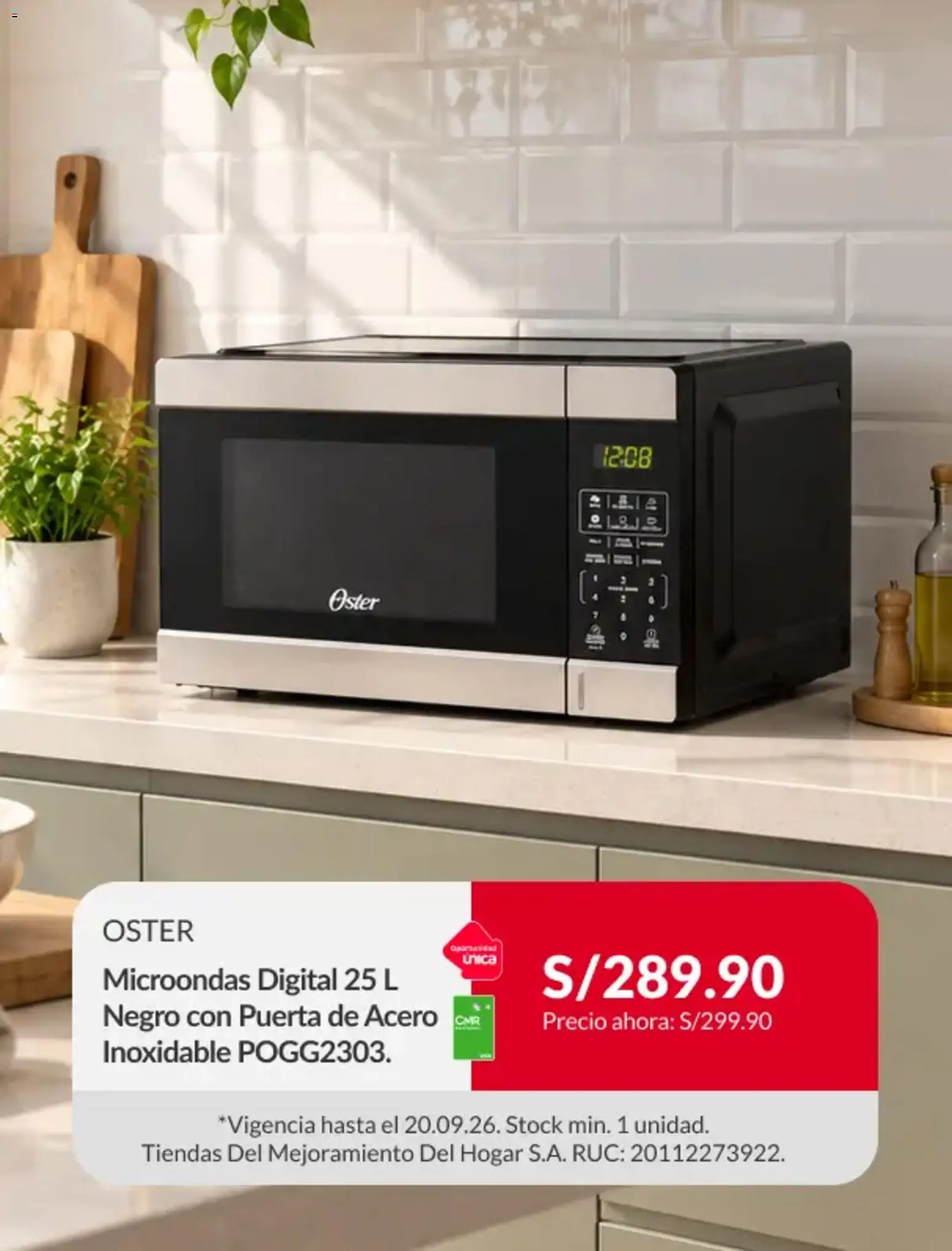 Catálogo Sodimac válido desde 14/09/2026 | Página: 2 | Productos: Puerta, Microondas
