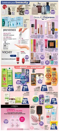 Preview of Jean Coutu weekly flyer from shop Jean Coutu valid from Sep 10, 2026 | Page: 5 | Products: Fruit, Alcohol, Blush, Honey